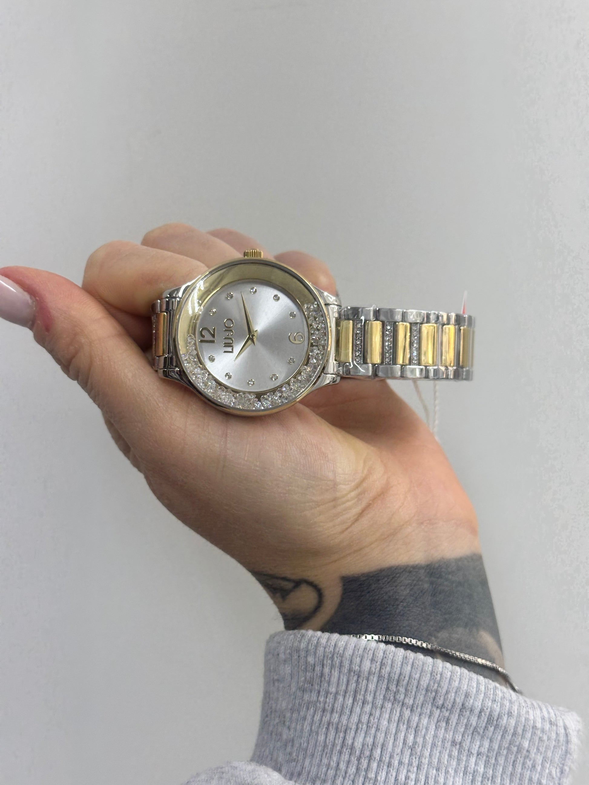 OROLOGIO LIU JO BICOLORE CON CRISTALLI