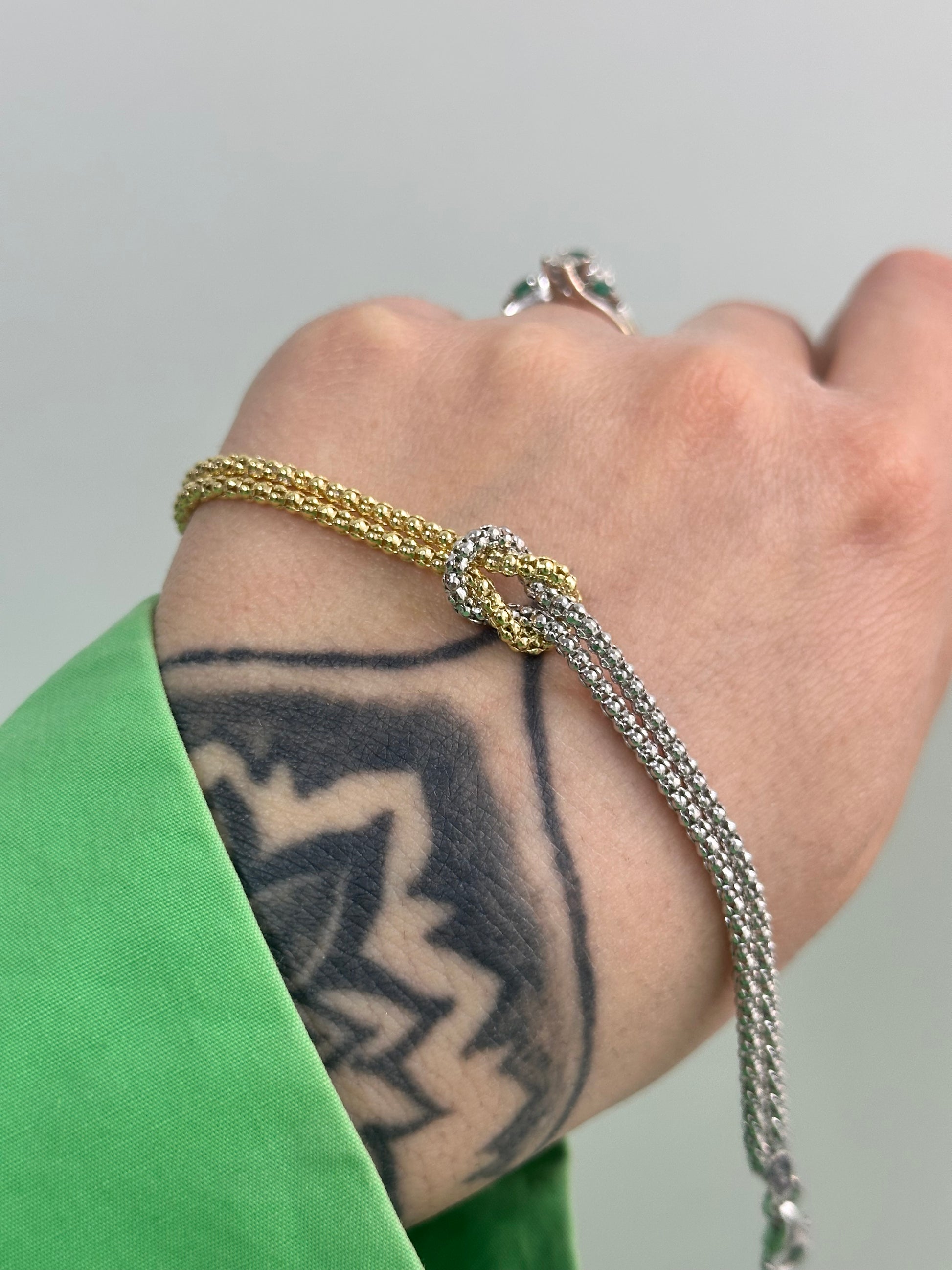 BRACCIALE LEGAME BICOLORE