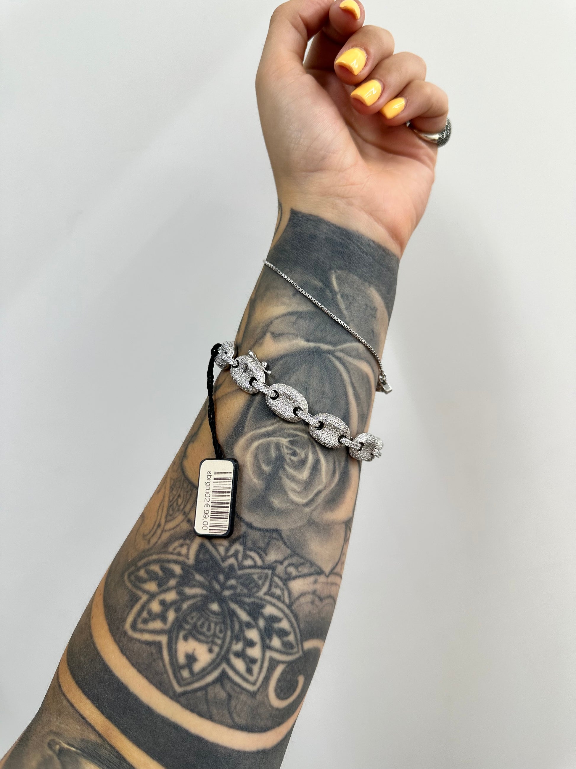 BRACCIALE STAR ACCIAIO