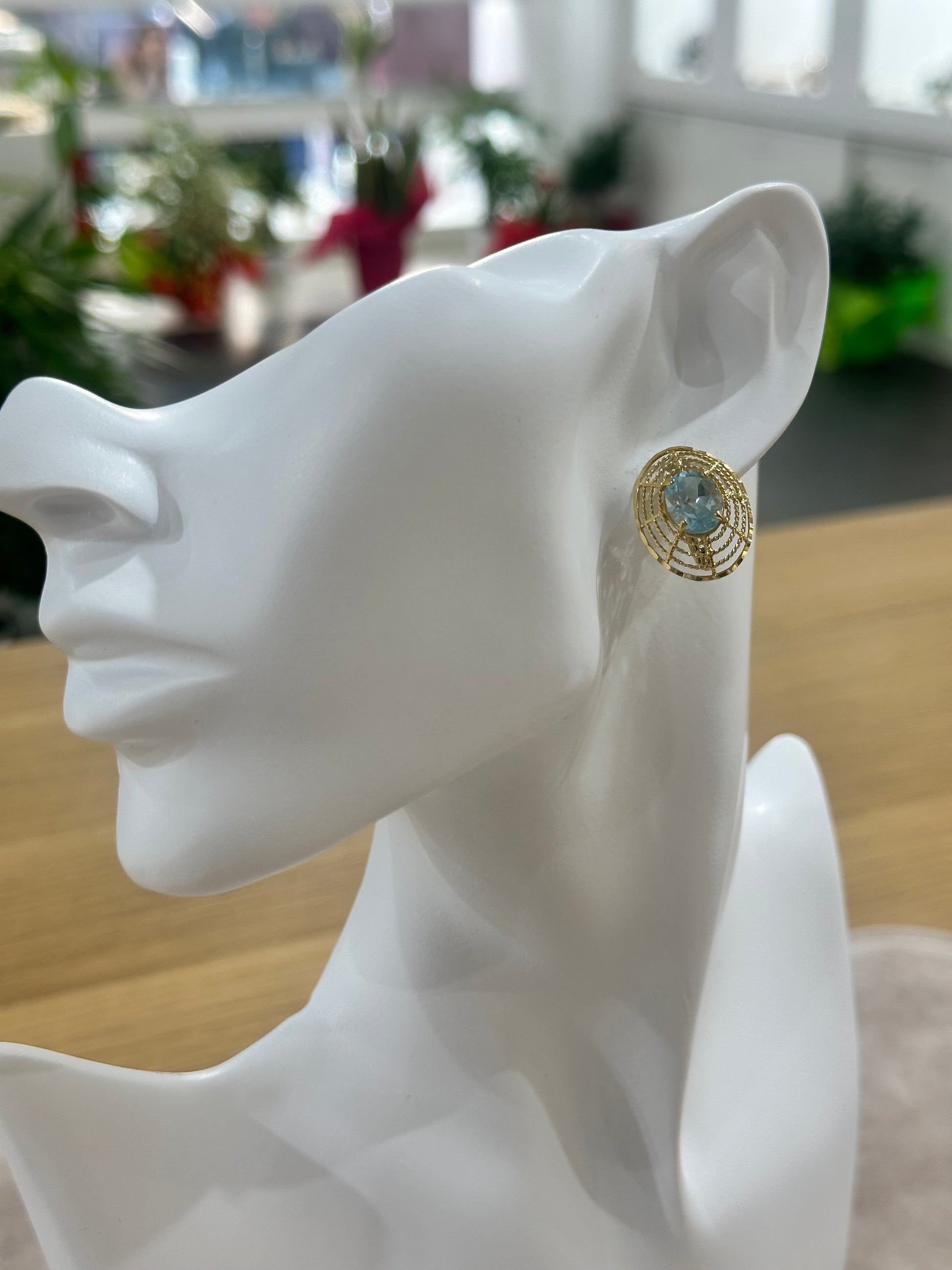 ORECCHINI ORO 18KT MONACHELLA