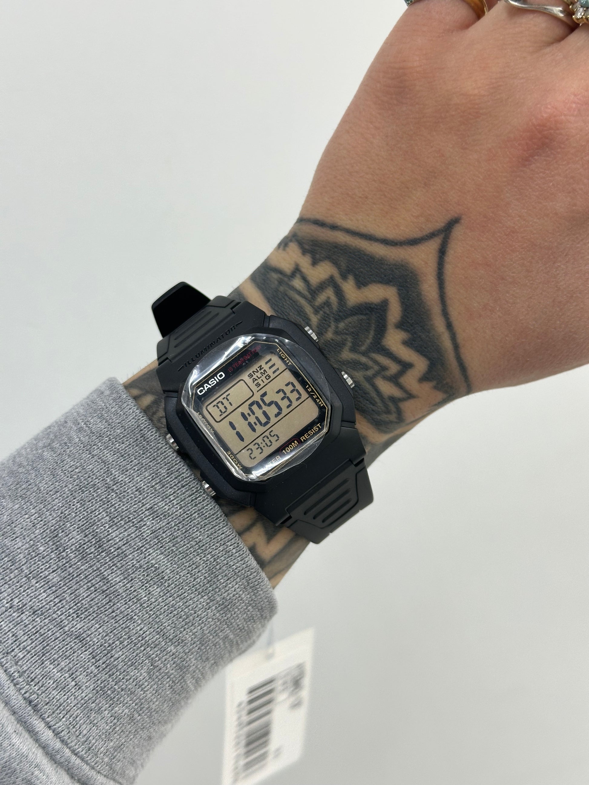 OROLOGIO CASIO TOTAL BLACK