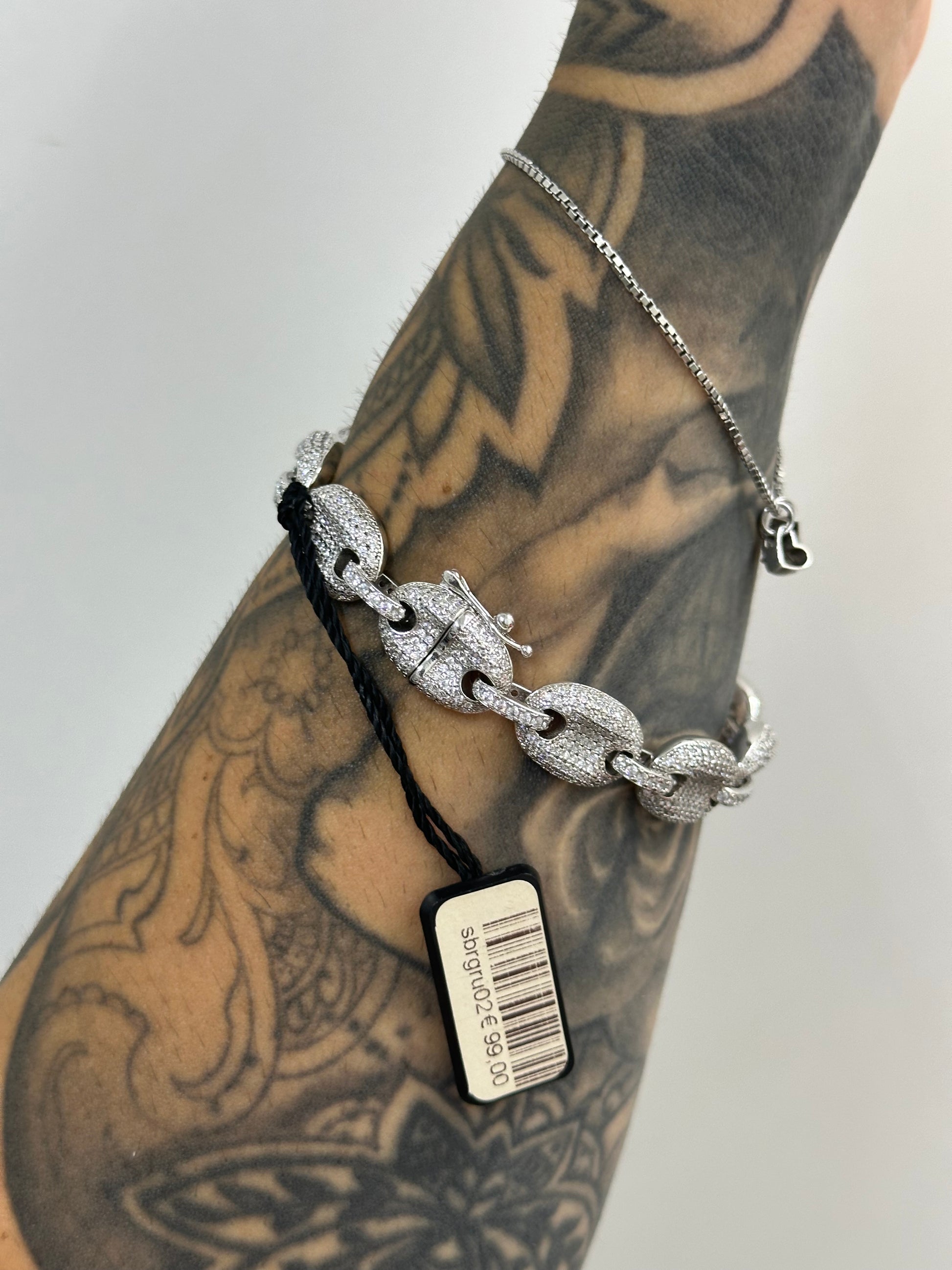 BRACCIALE STAR ACCIAIO