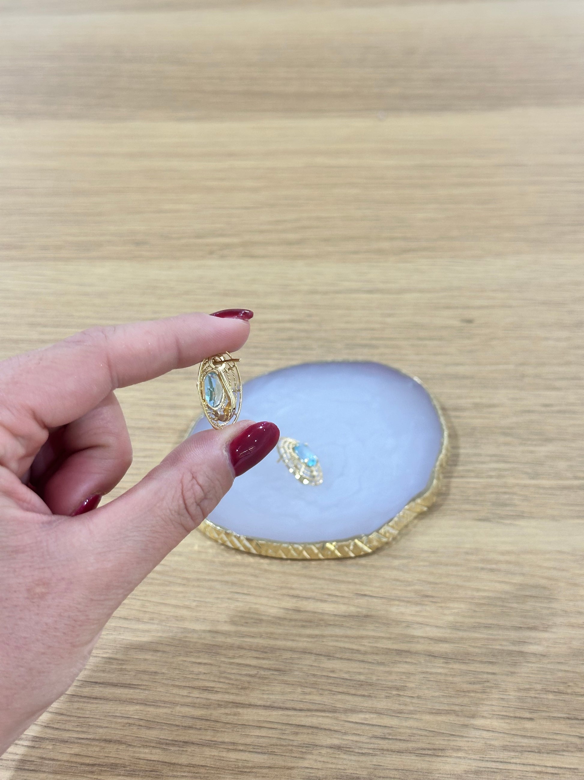 ORECCHINI ORO 18KT MONACHELLA