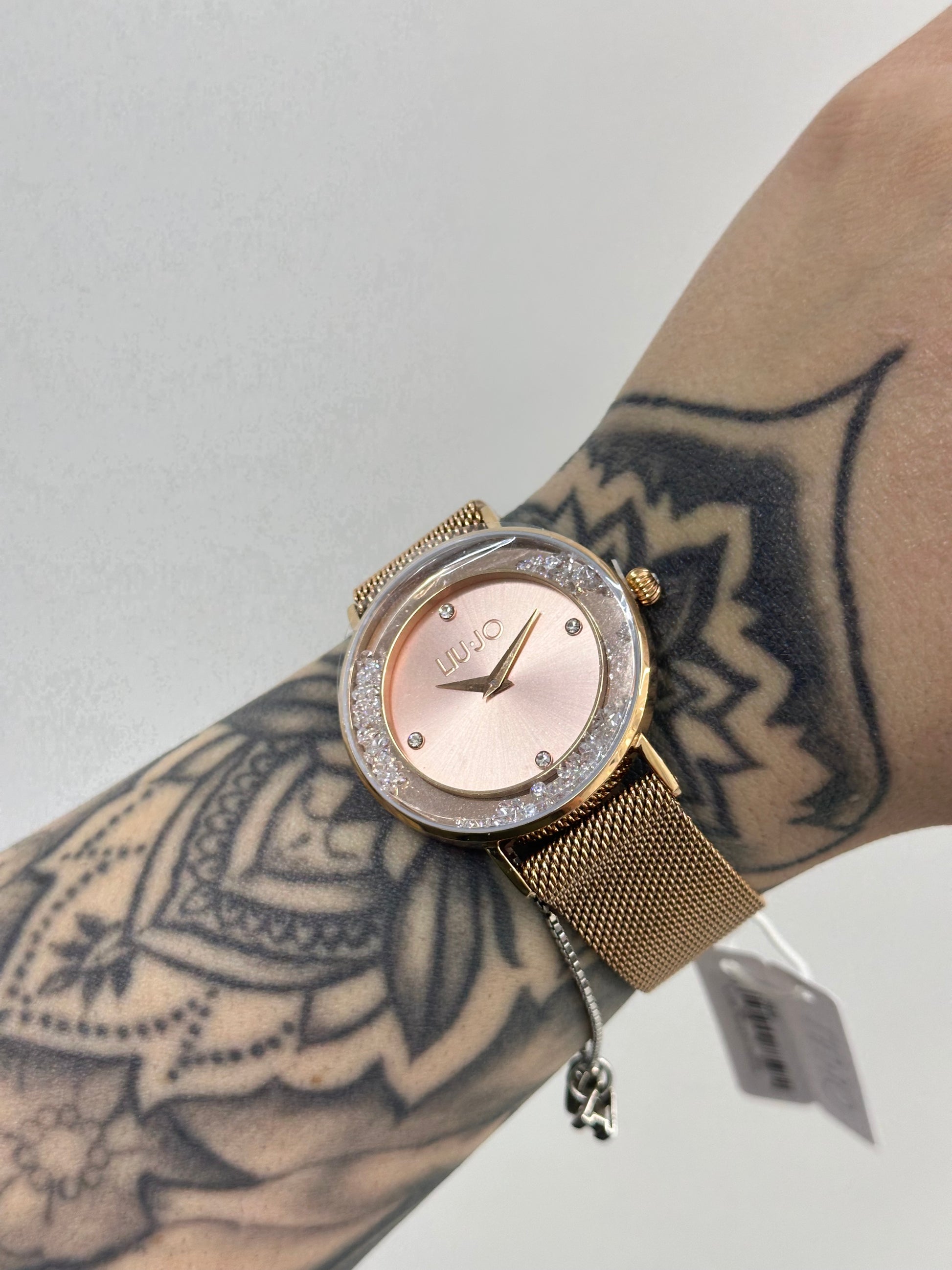 OROLOGIO LIU JO ORO ROSA CON ZIRCONI