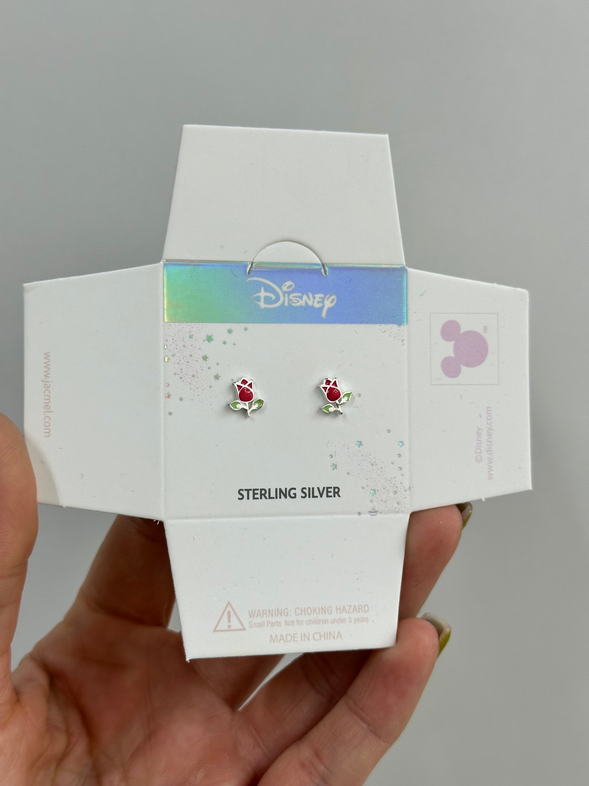 ORECCHINI DISNEY LA BELLA E LA BESTIA