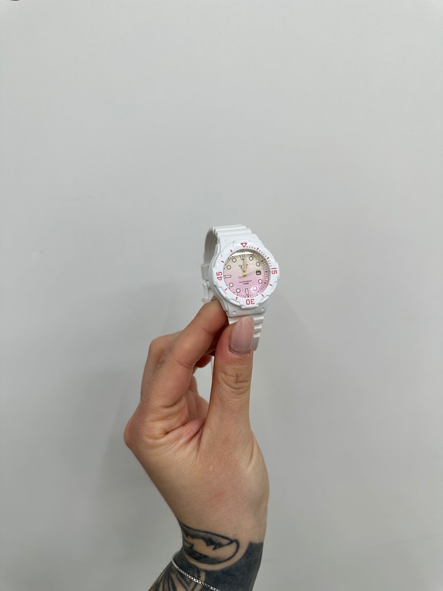 OROLOGIO CASIO QUADRANTE ROSA