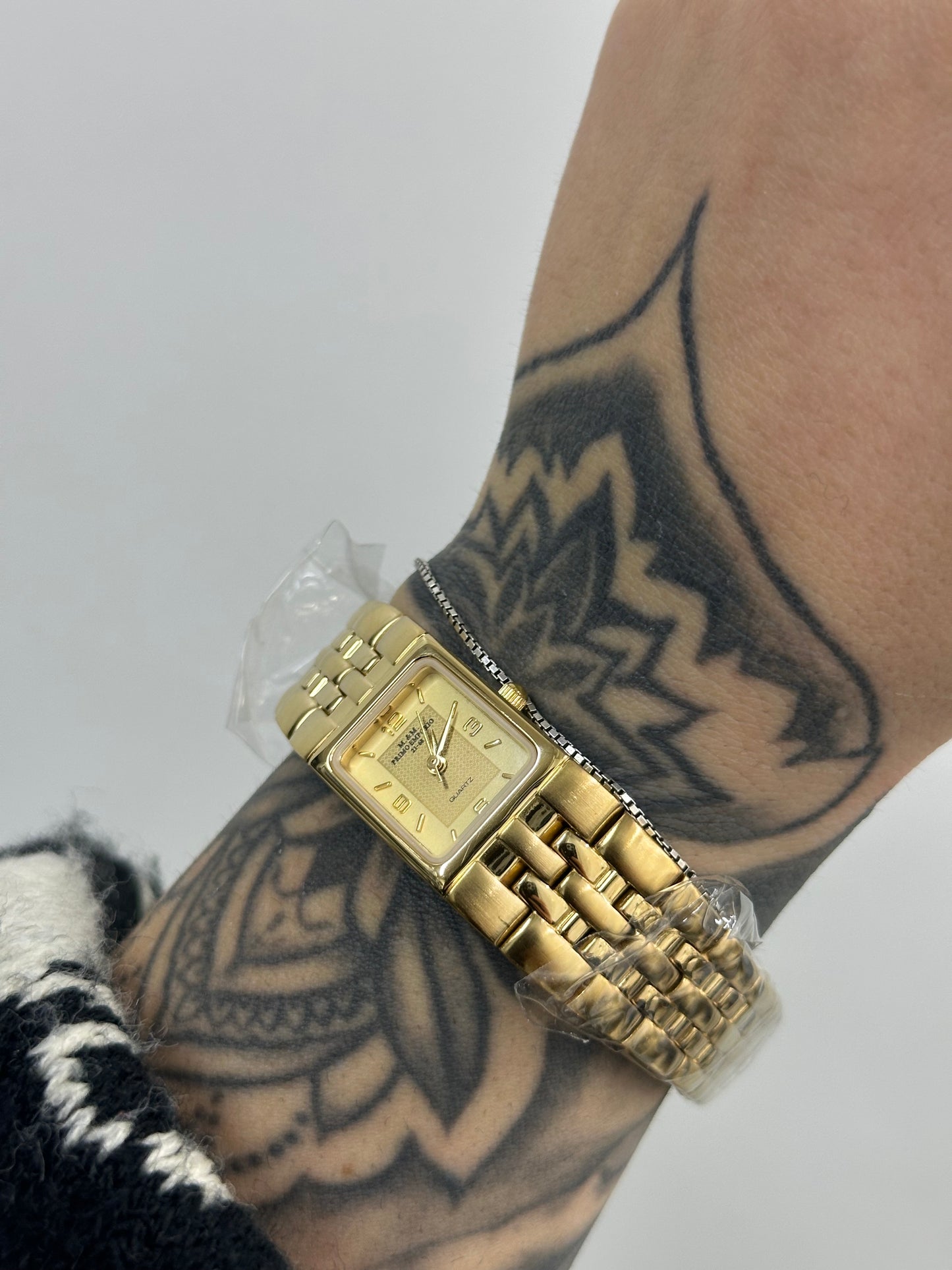 OROLOGIO PRIMO EMPORIO TOTAL GOLD SQUARE