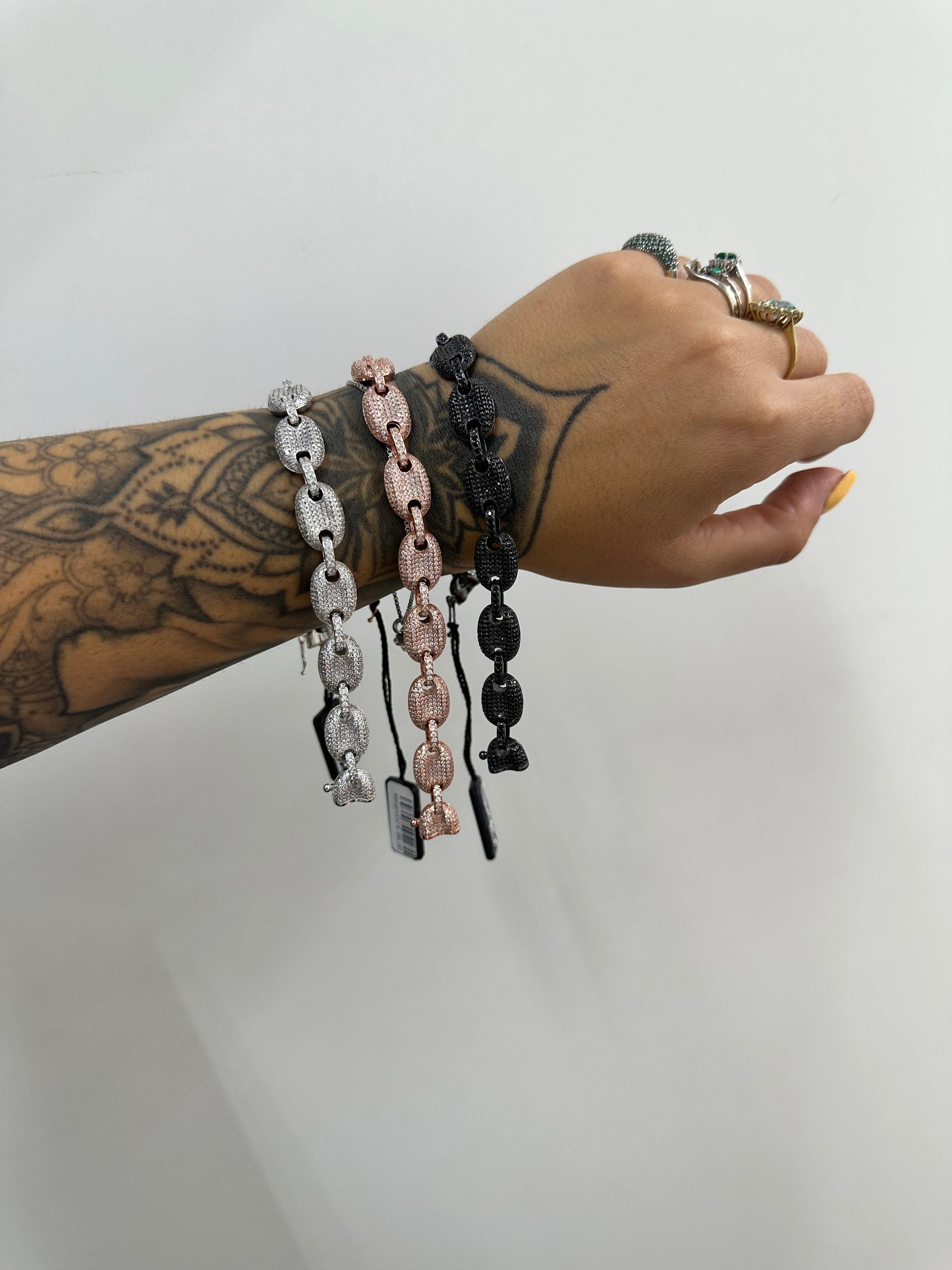 BRACCIALE STAR ACCIAIO