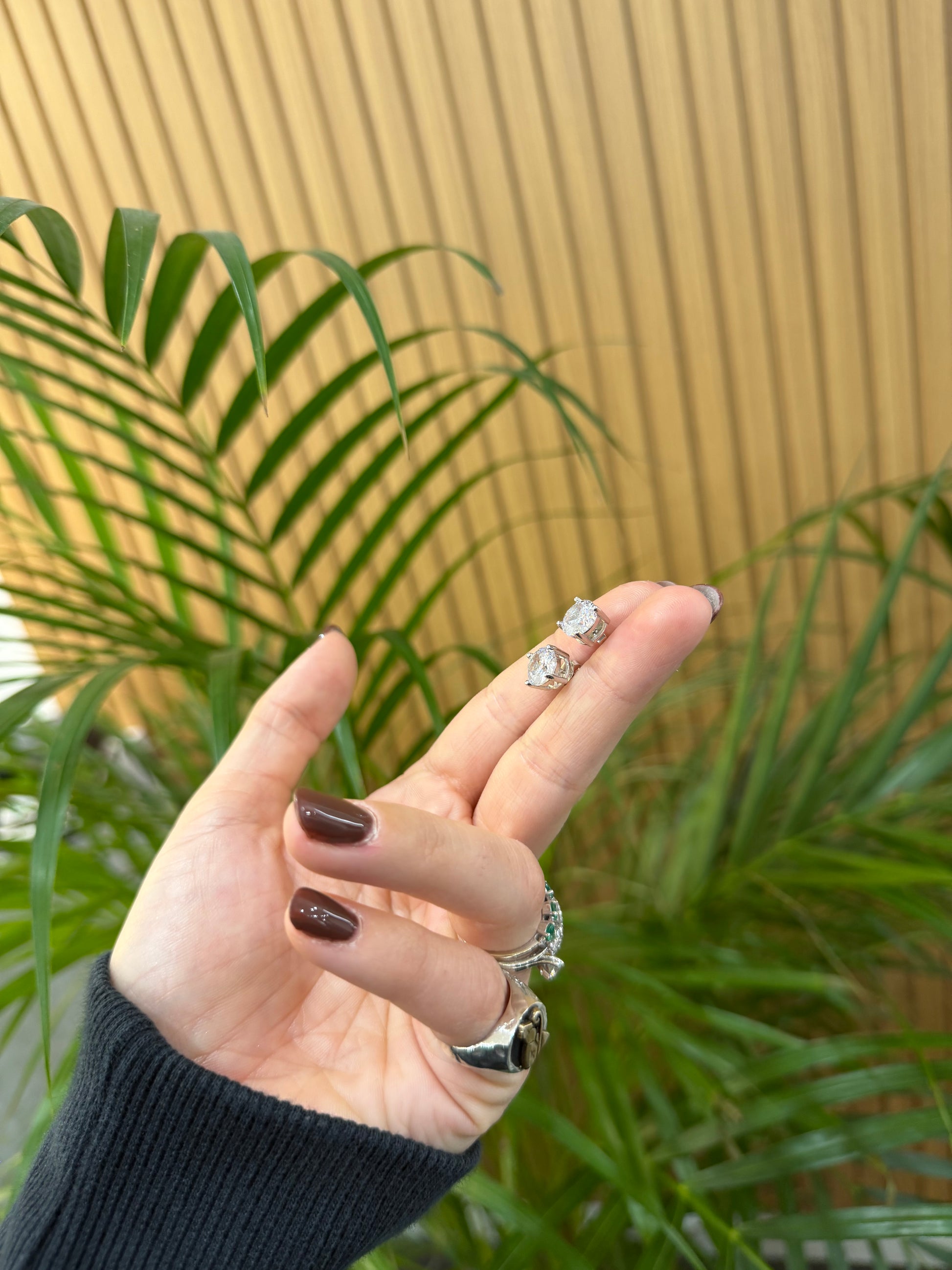 ORECCHINI PUNTO LUCE ARGENTO 925