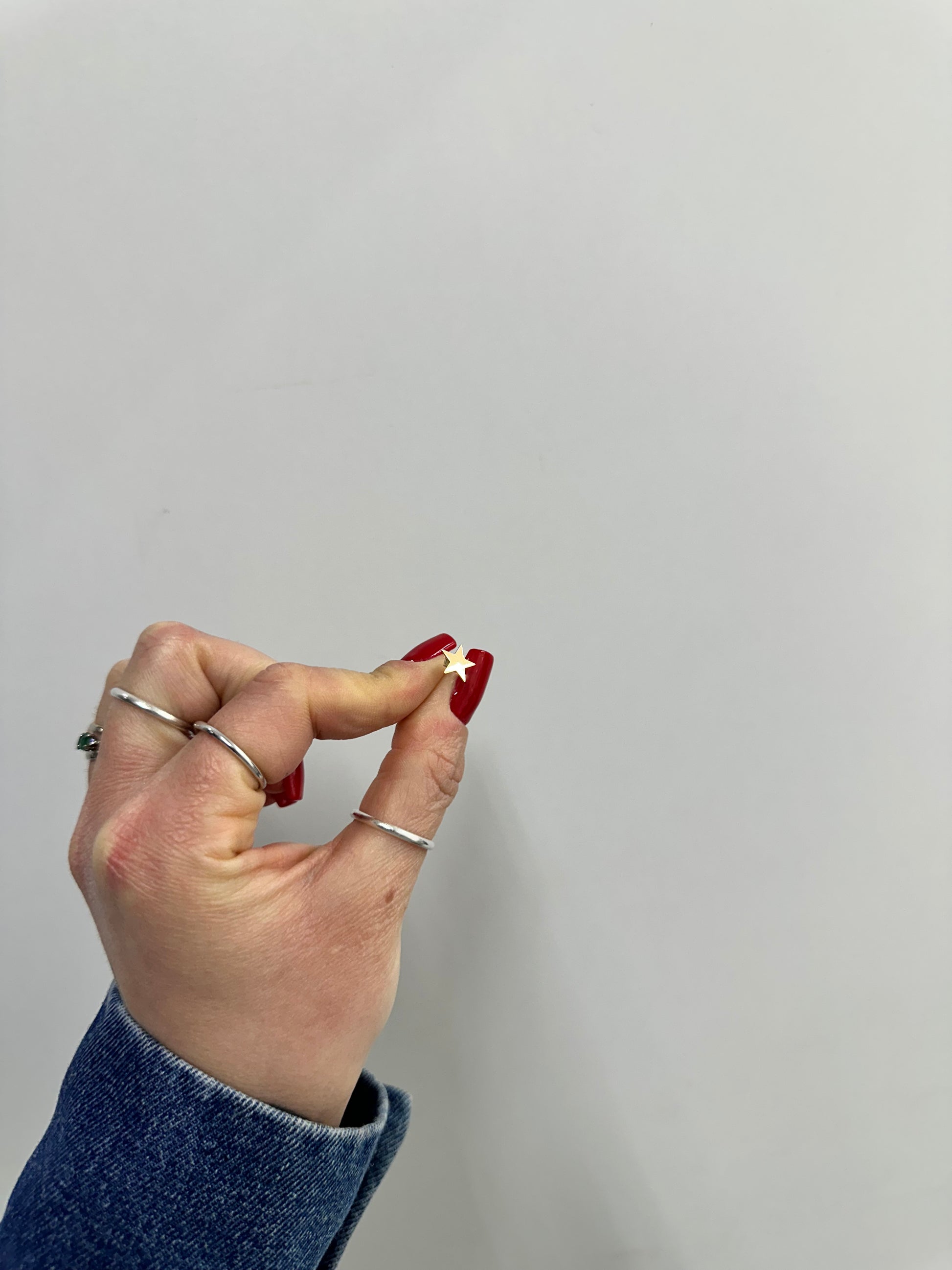 ORECCHINI STELLA ORO 18KT