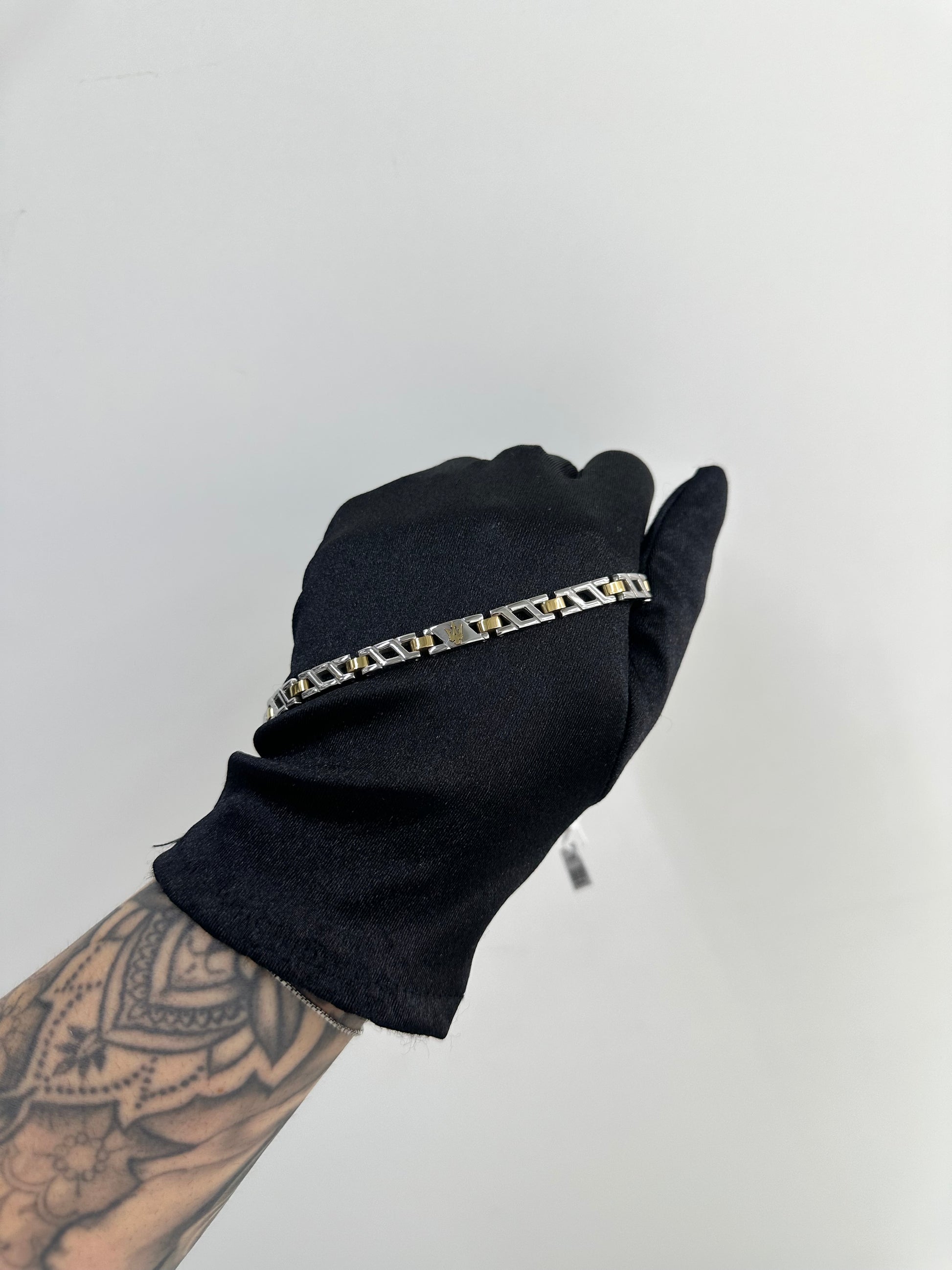 BRACCIALE MASERATI BICOLORE