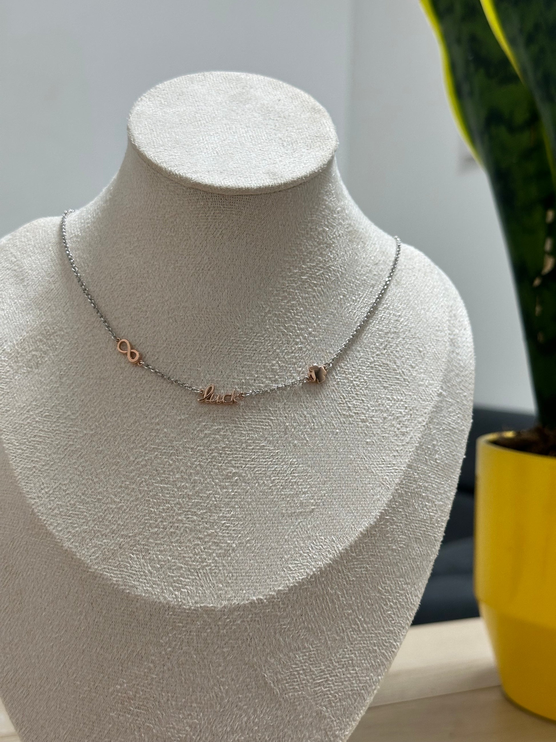 COLLANA LUCK ARGENTO 925