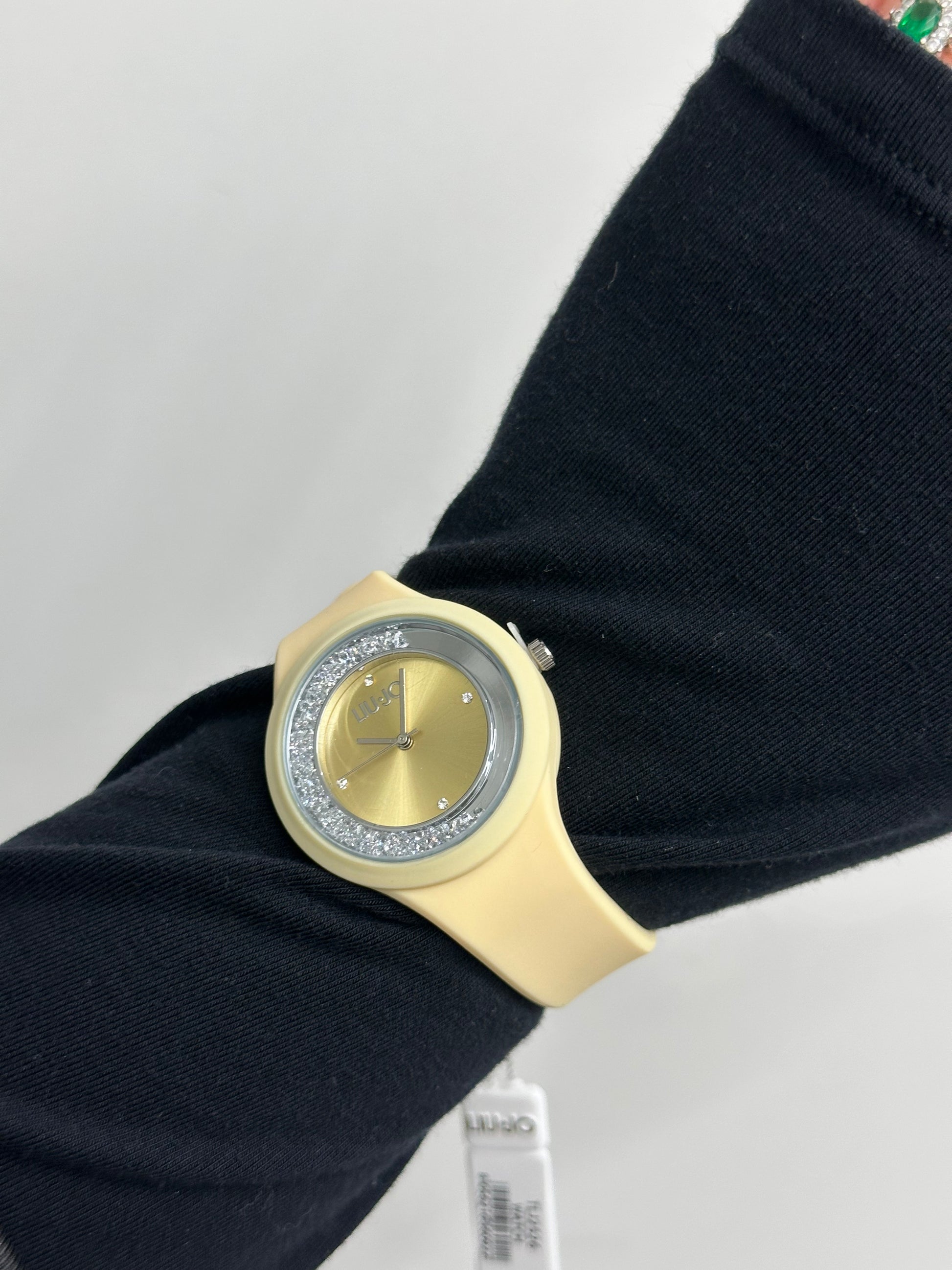 OROLOGIO LIU JO IN GOMMA GIALLO
