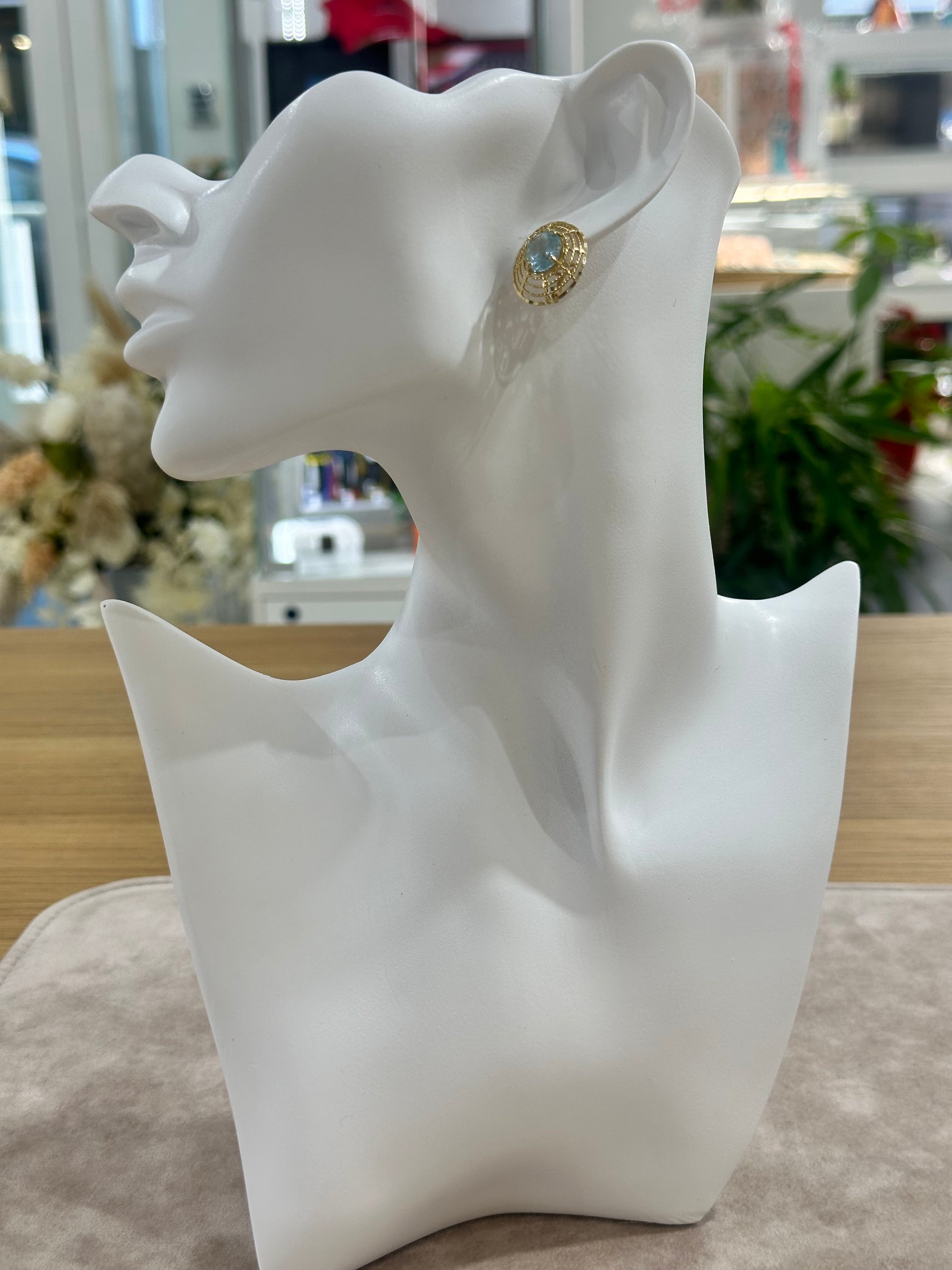 ORECCHINI ORO 18KT MONACHELLA