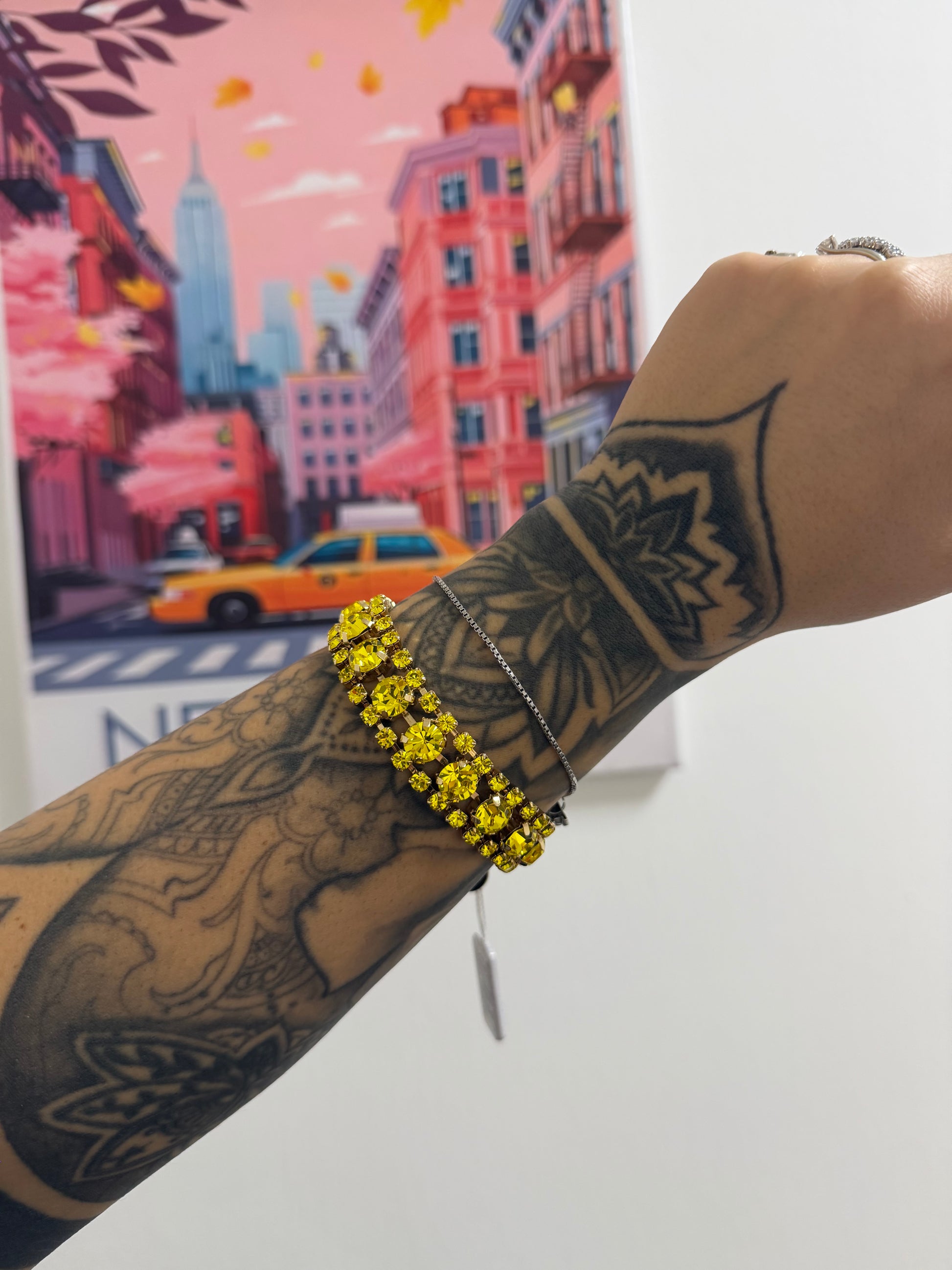 BRACCIALE YELLOW MEDIUM SAKI