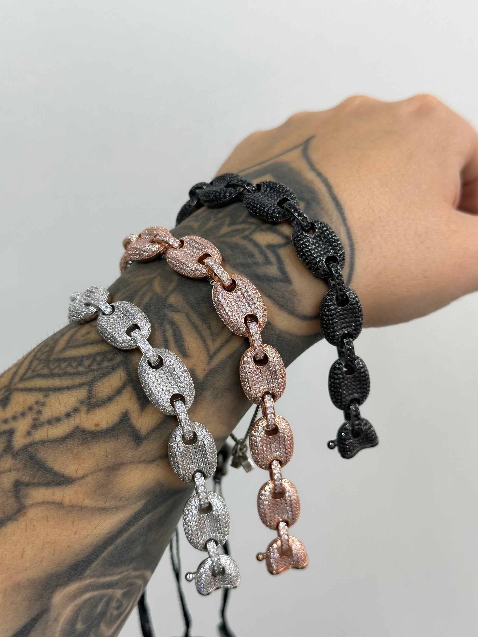 BRACCIALE STAR ACCIAIO