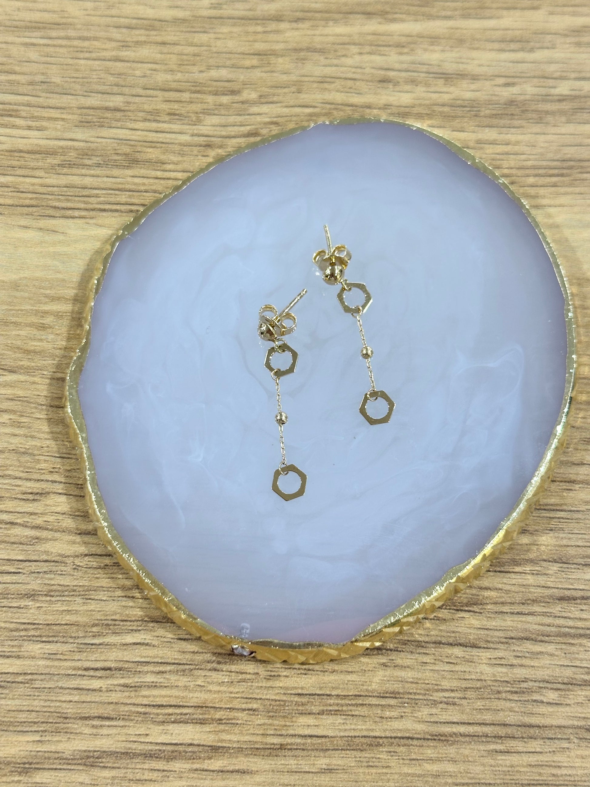 ORECCHINI PENDENTI ORO 18KT