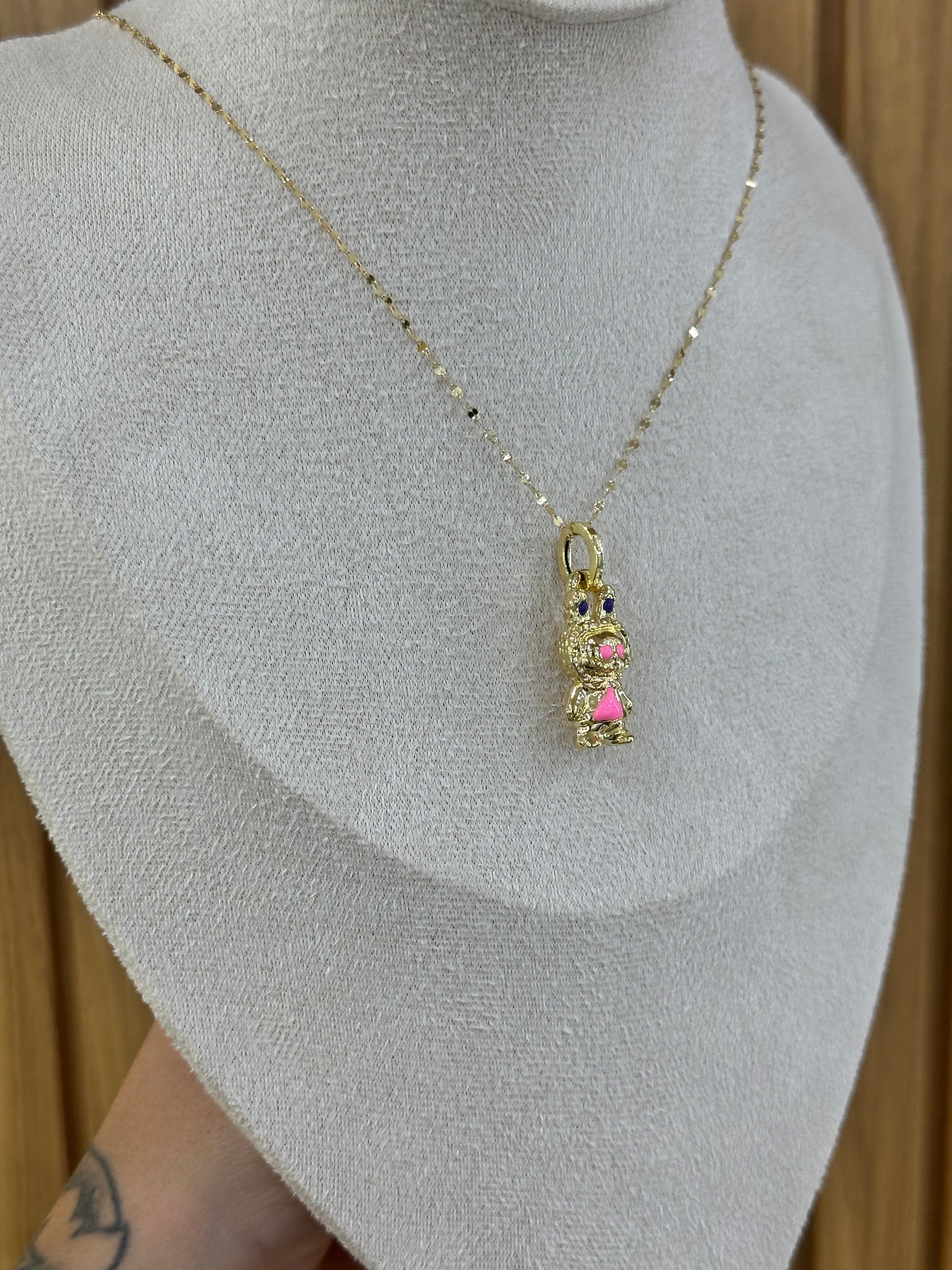 COLLANA LABUBU ORO 18KT