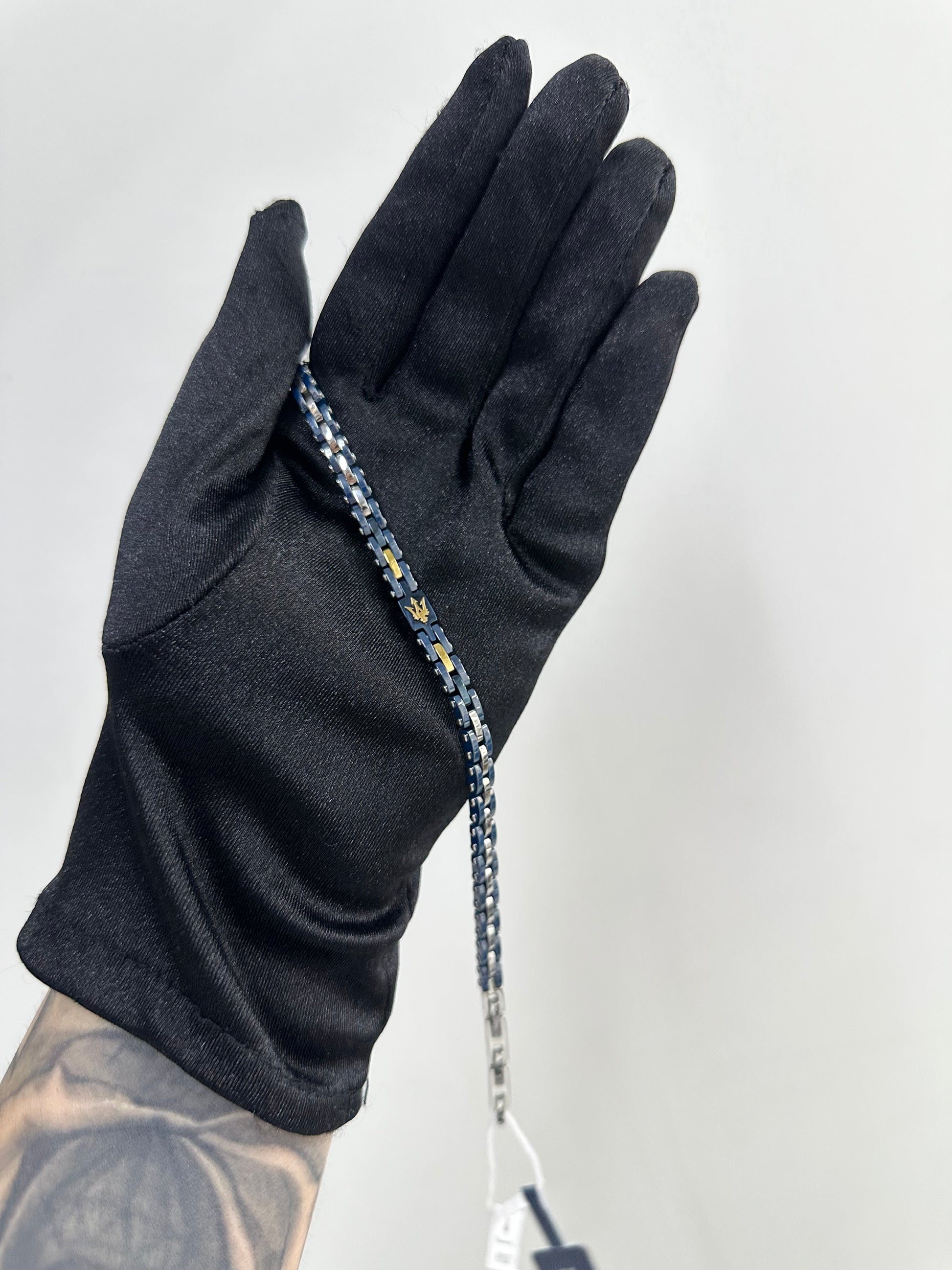 BRACCIALE MASERATI CERAMICA BLU