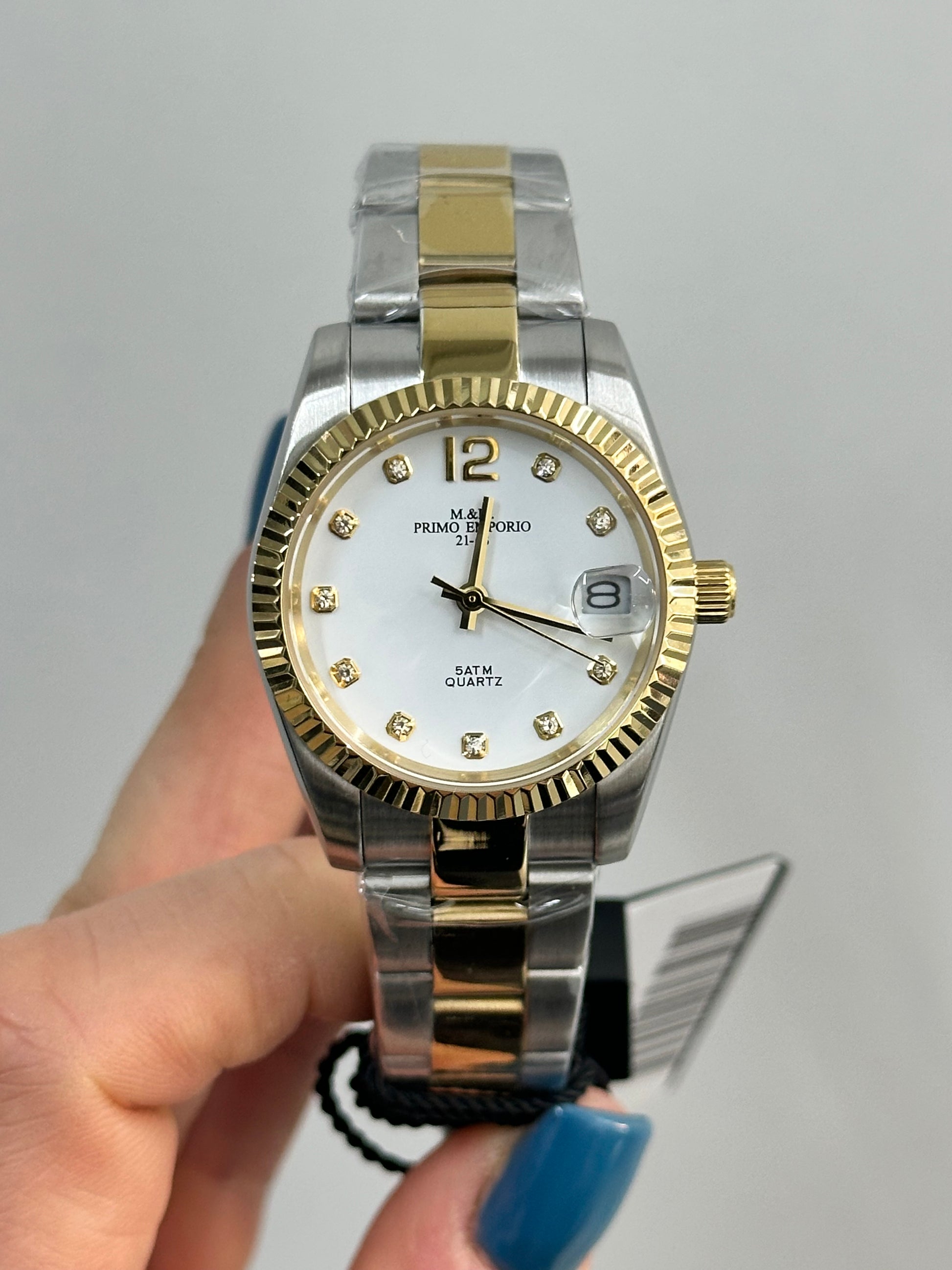 OROLOGIO PRIMO EMPORIO QUADRANTE BIANCO