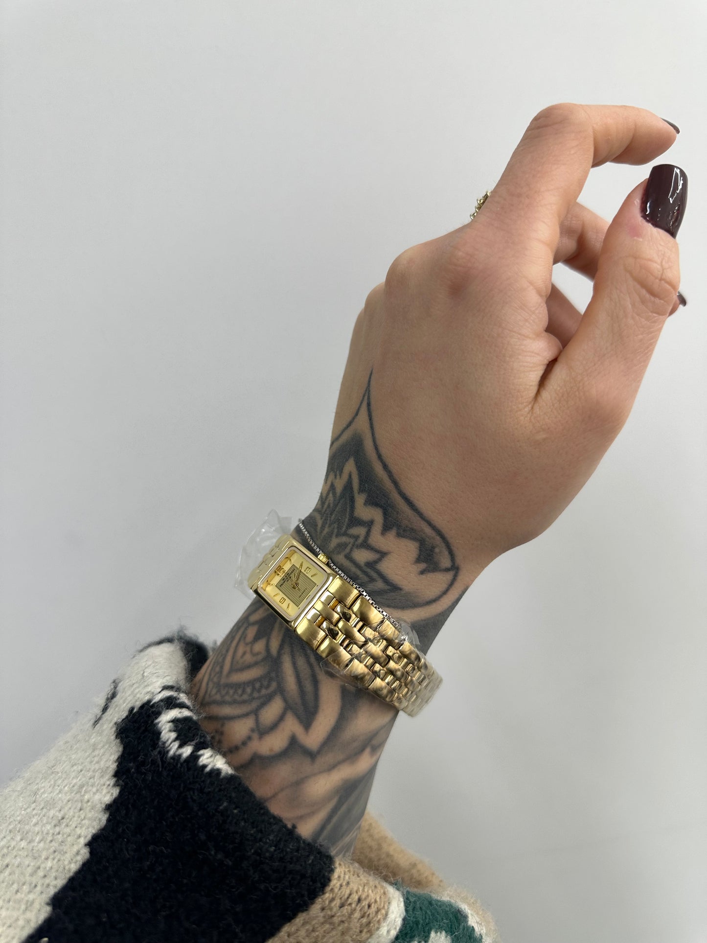 OROLOGIO PRIMO EMPORIO TOTAL GOLD SQUARE