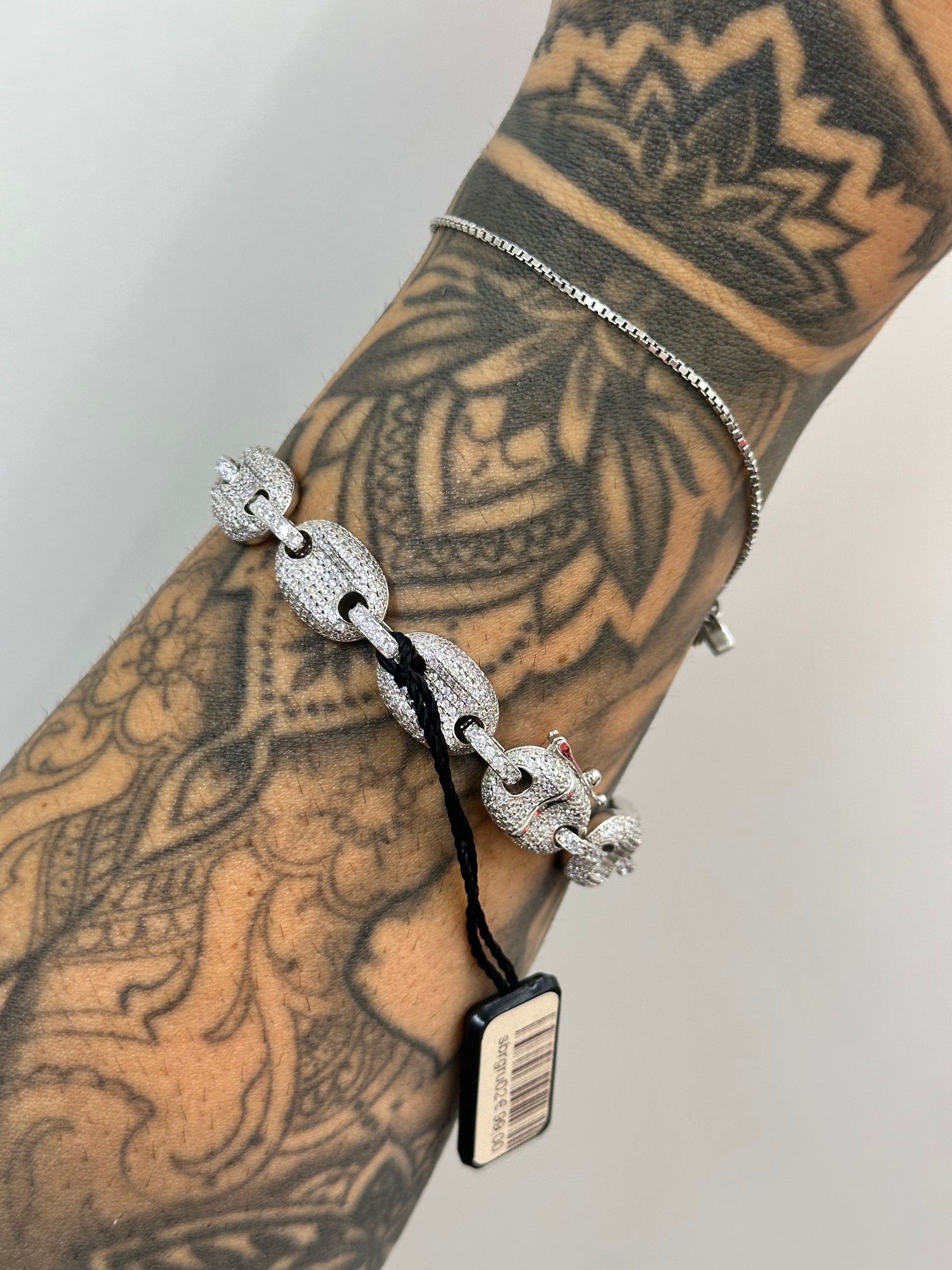 BRACCIALE STAR ACCIAIO