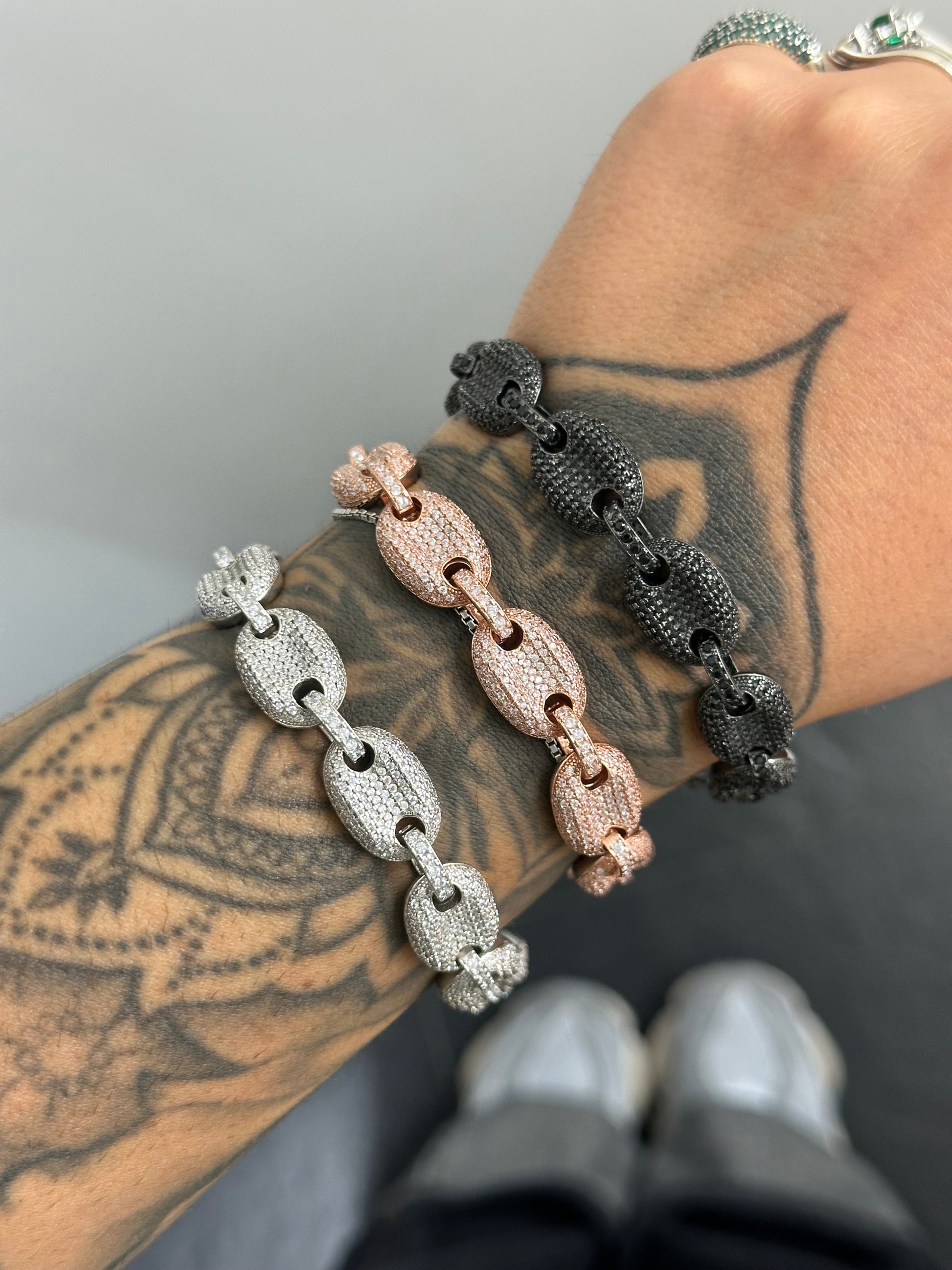 BRACCIALE STAR ACCIAIO