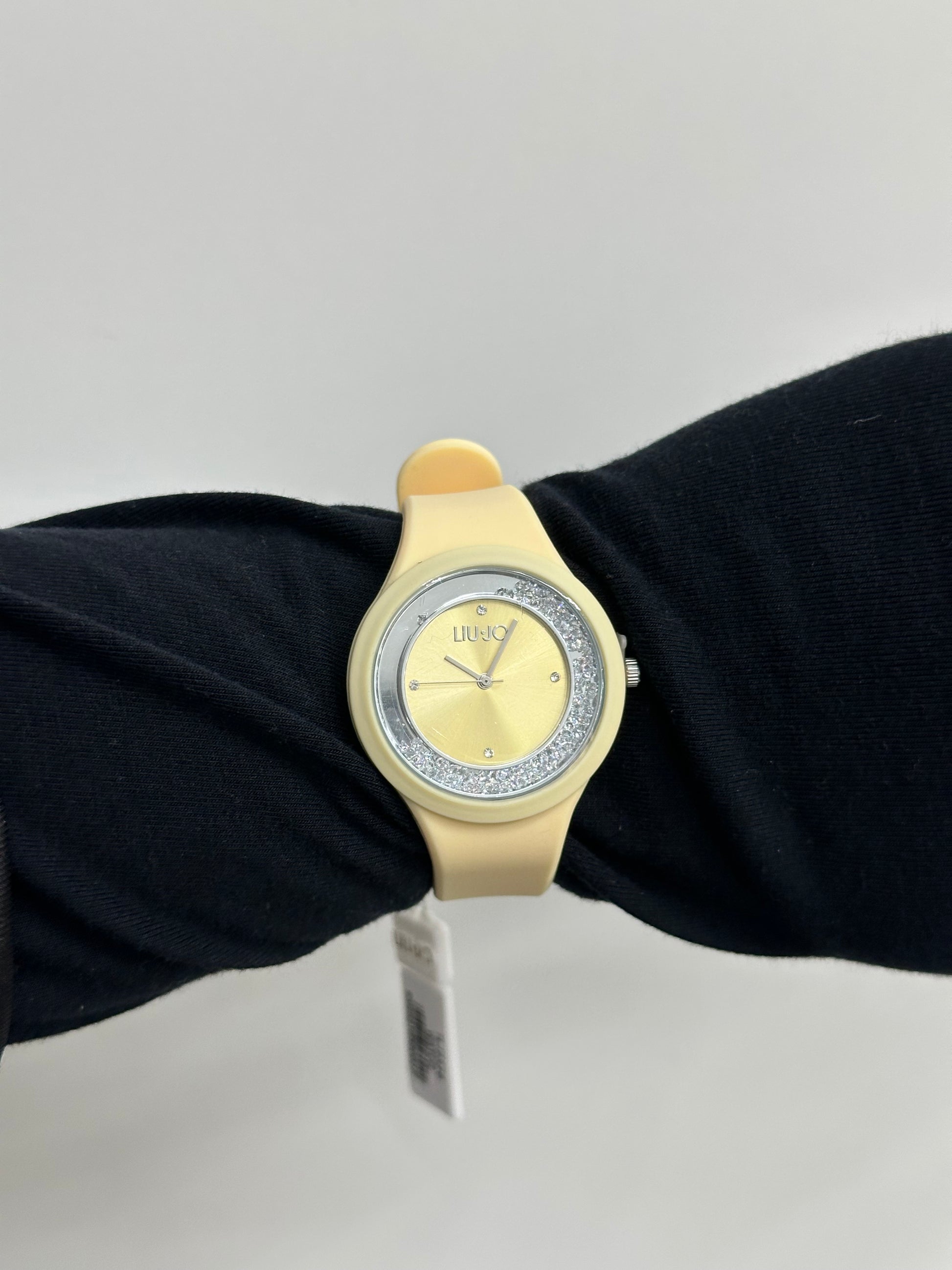 OROLOGIO LIU JO IN GOMMA GIALLO