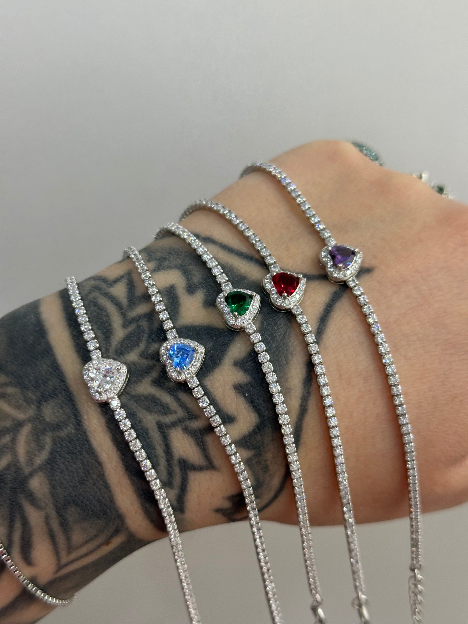 BRACCIALE TENNIS HEART