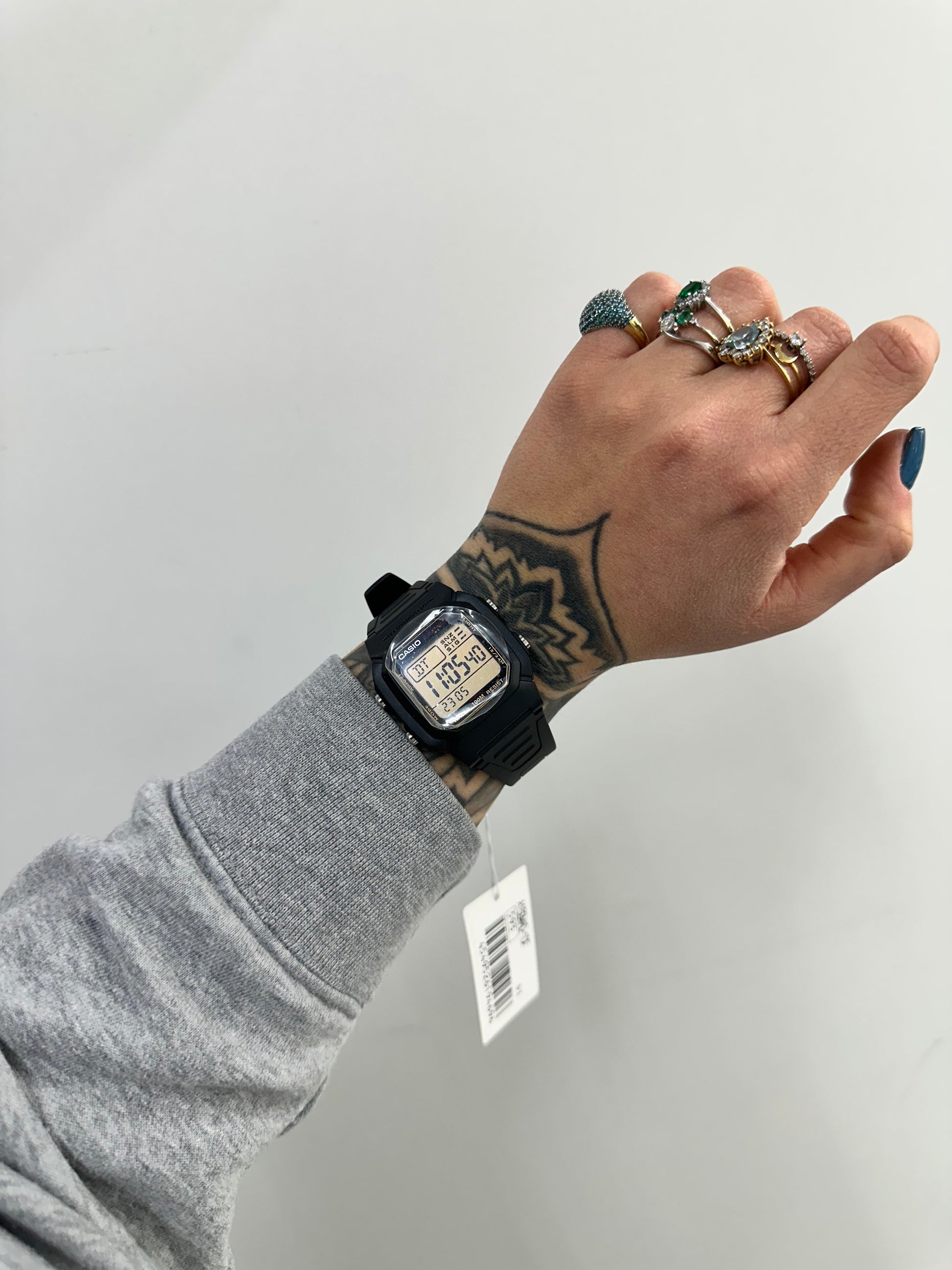 OROLOGIO CASIO TOTAL BLACK