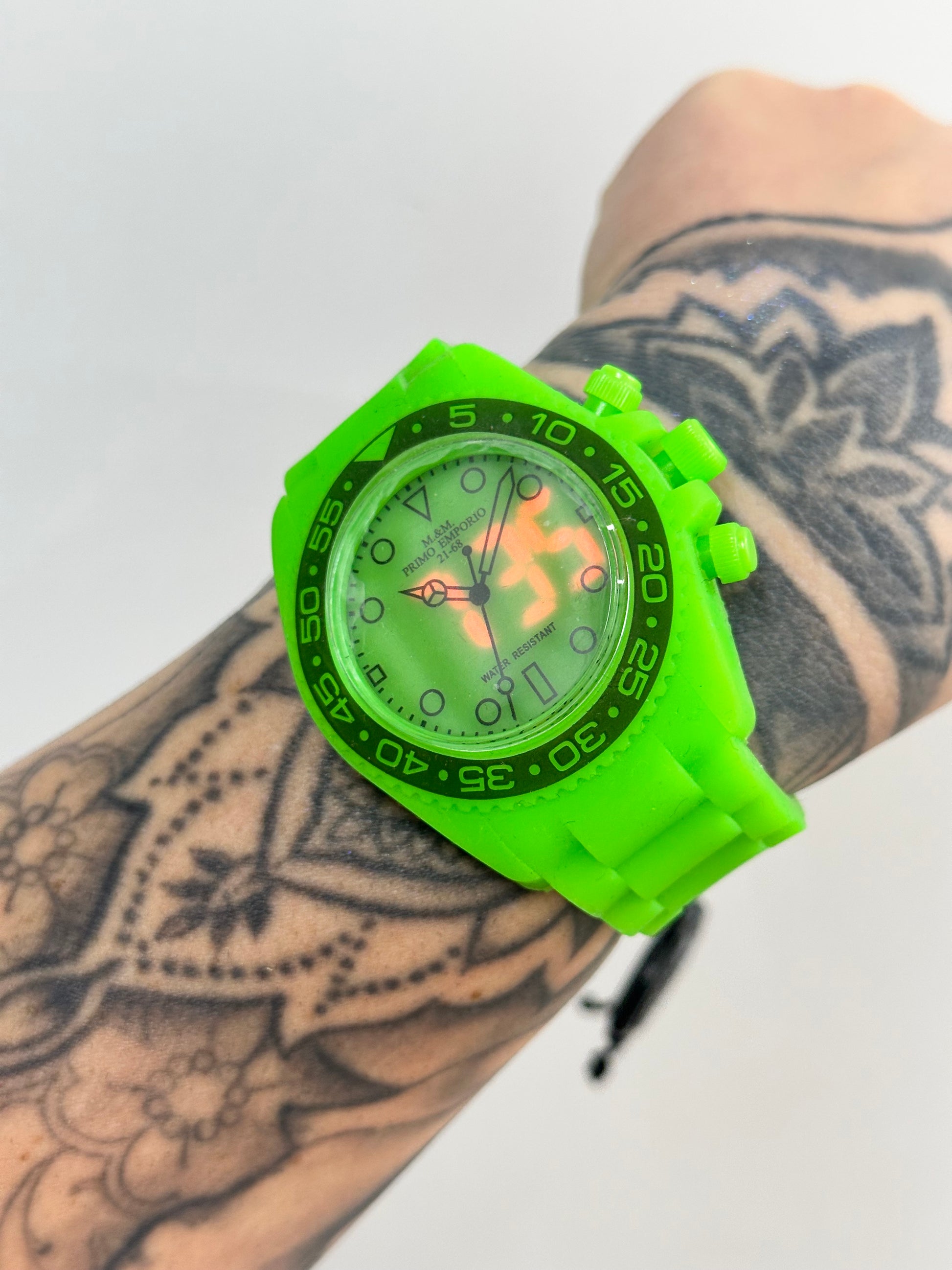 OROLOGIO PRIMO EMPORIO LED VERDE