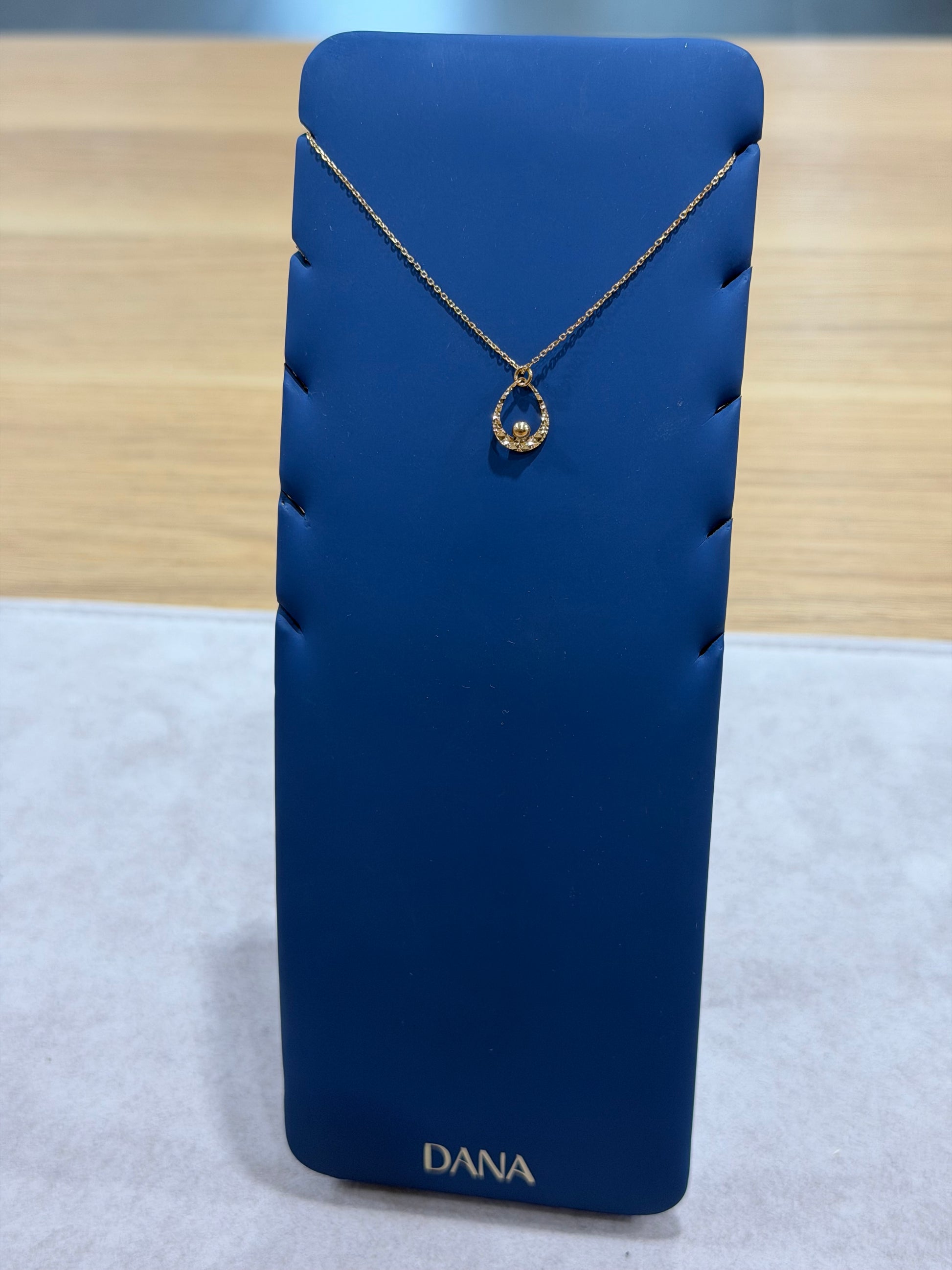 COLLANA GOCCIA ORO 9 CARATI
