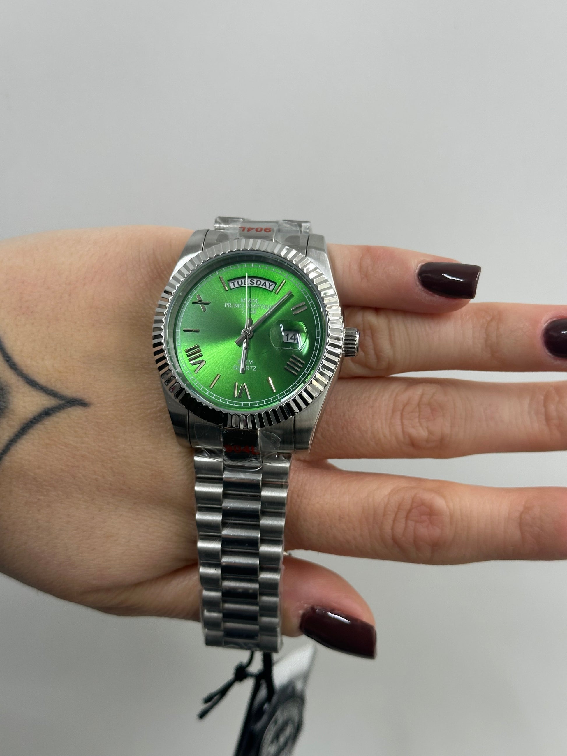 OROLOGIO PRIMO EMPORIO QUADRANTE VERDE