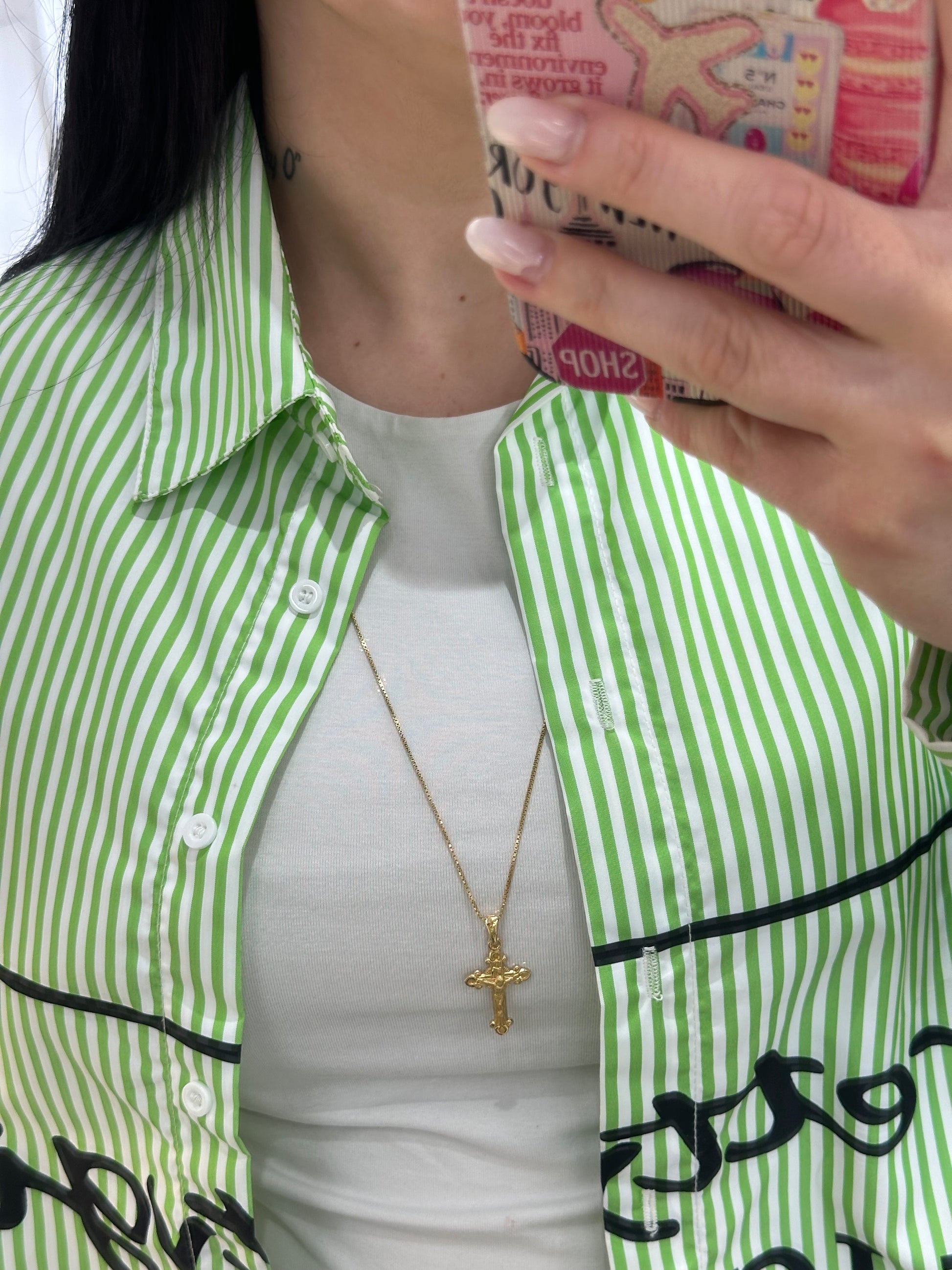 COLLANA CROSS ARGENTO