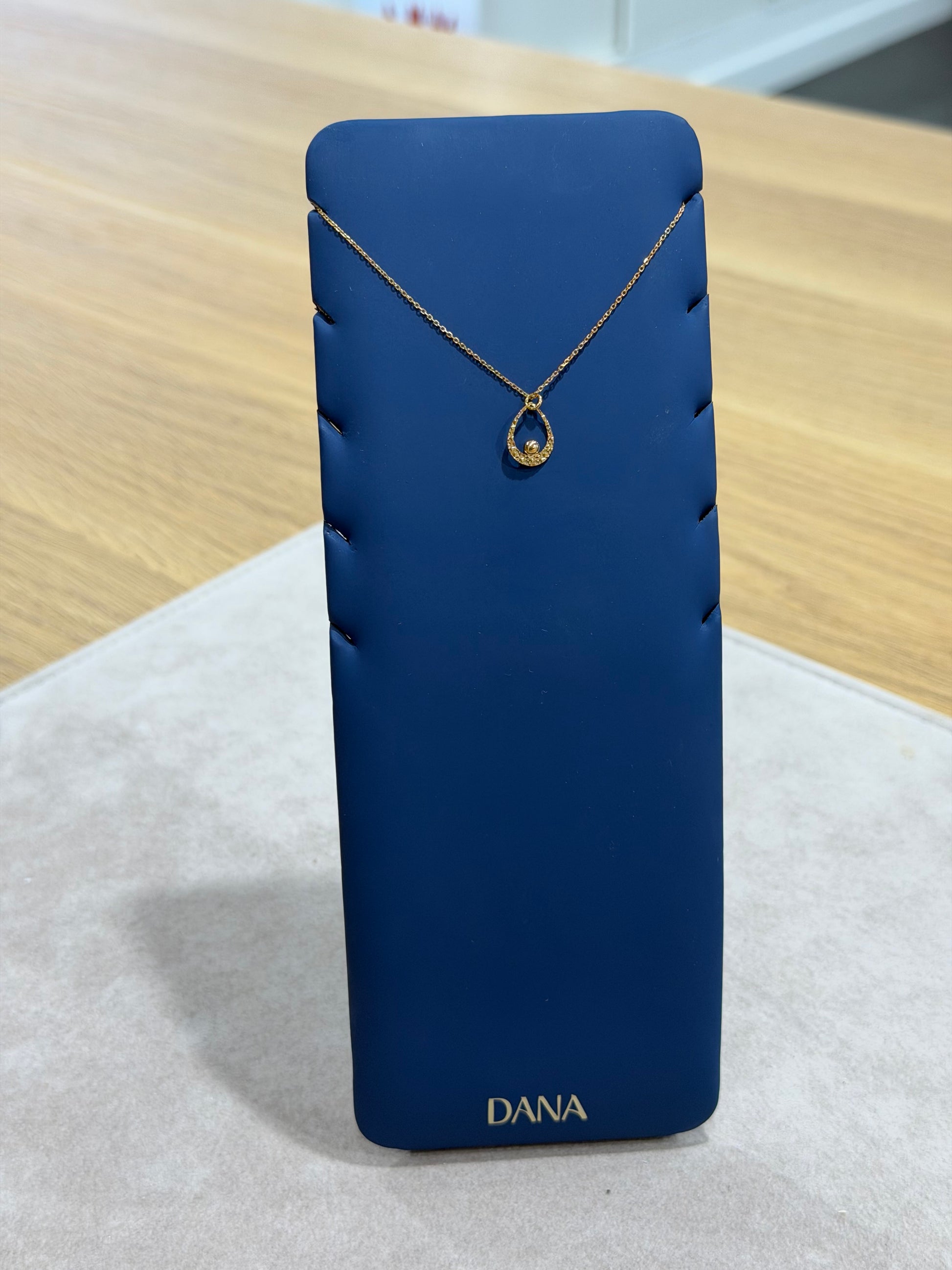 COLLANA GOCCIA ORO 9 CARATI