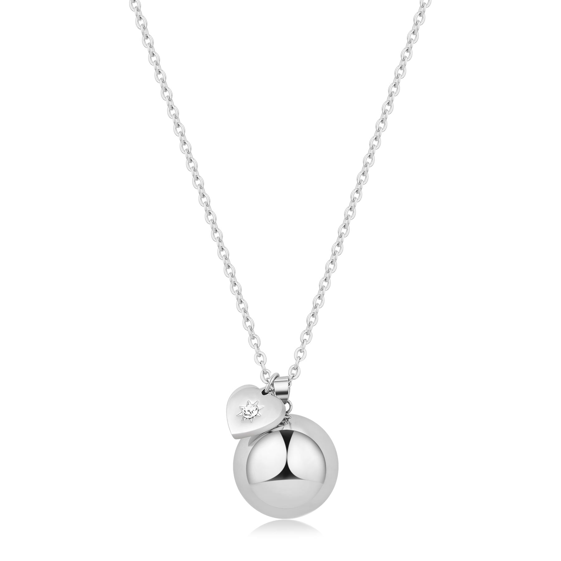 COLLANA CHIAMA ANGELI CUORE S'AGAPO
