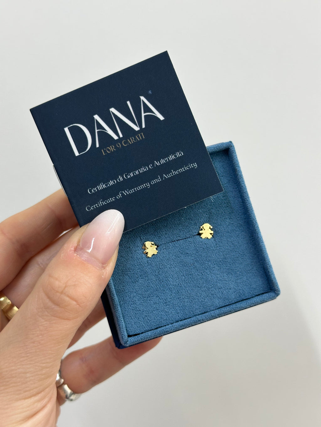ORECCHINI BIMBA ORO 9 CARATI