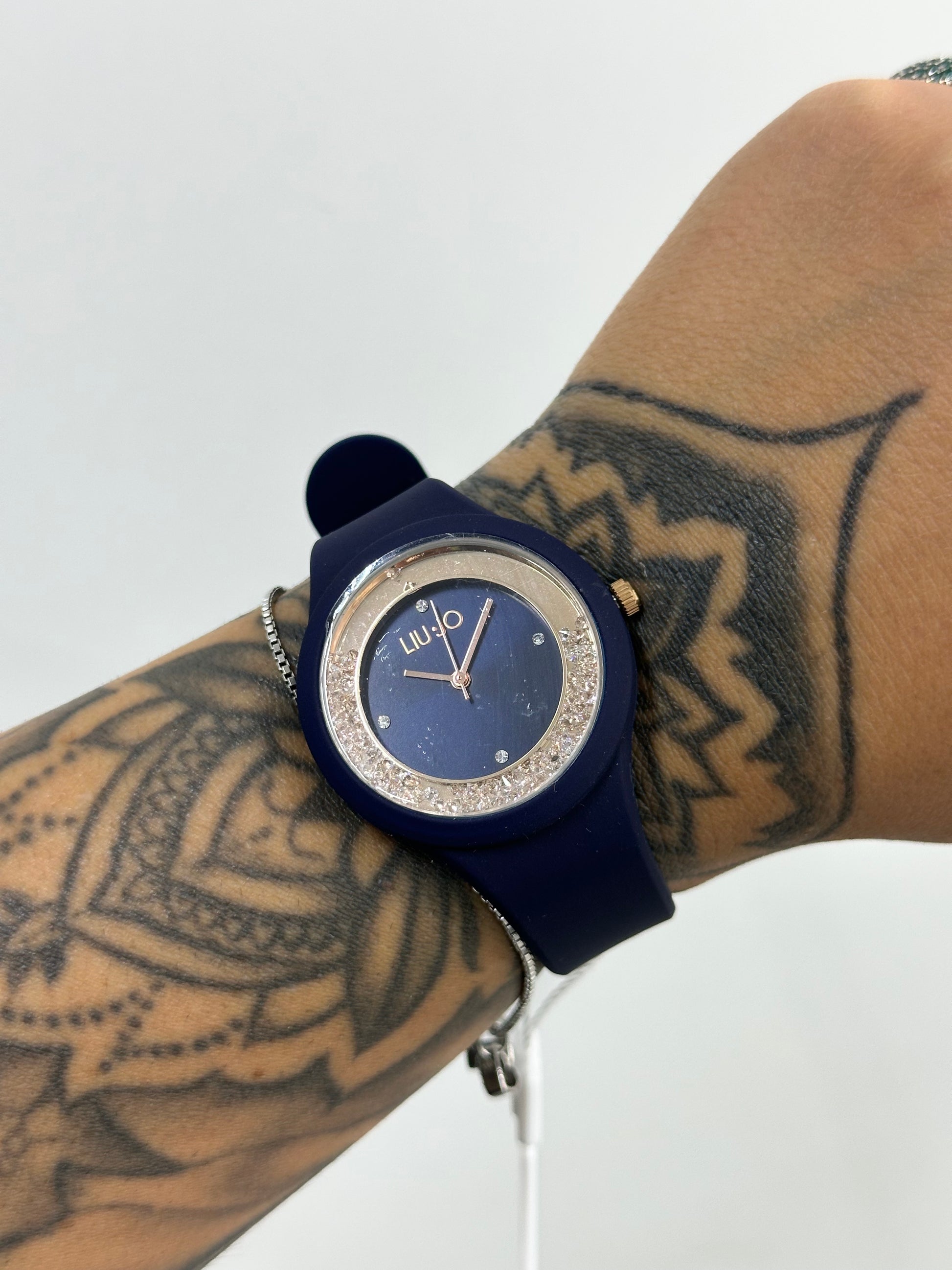 OROLOGIO LIU JO IN GOMMA BLU