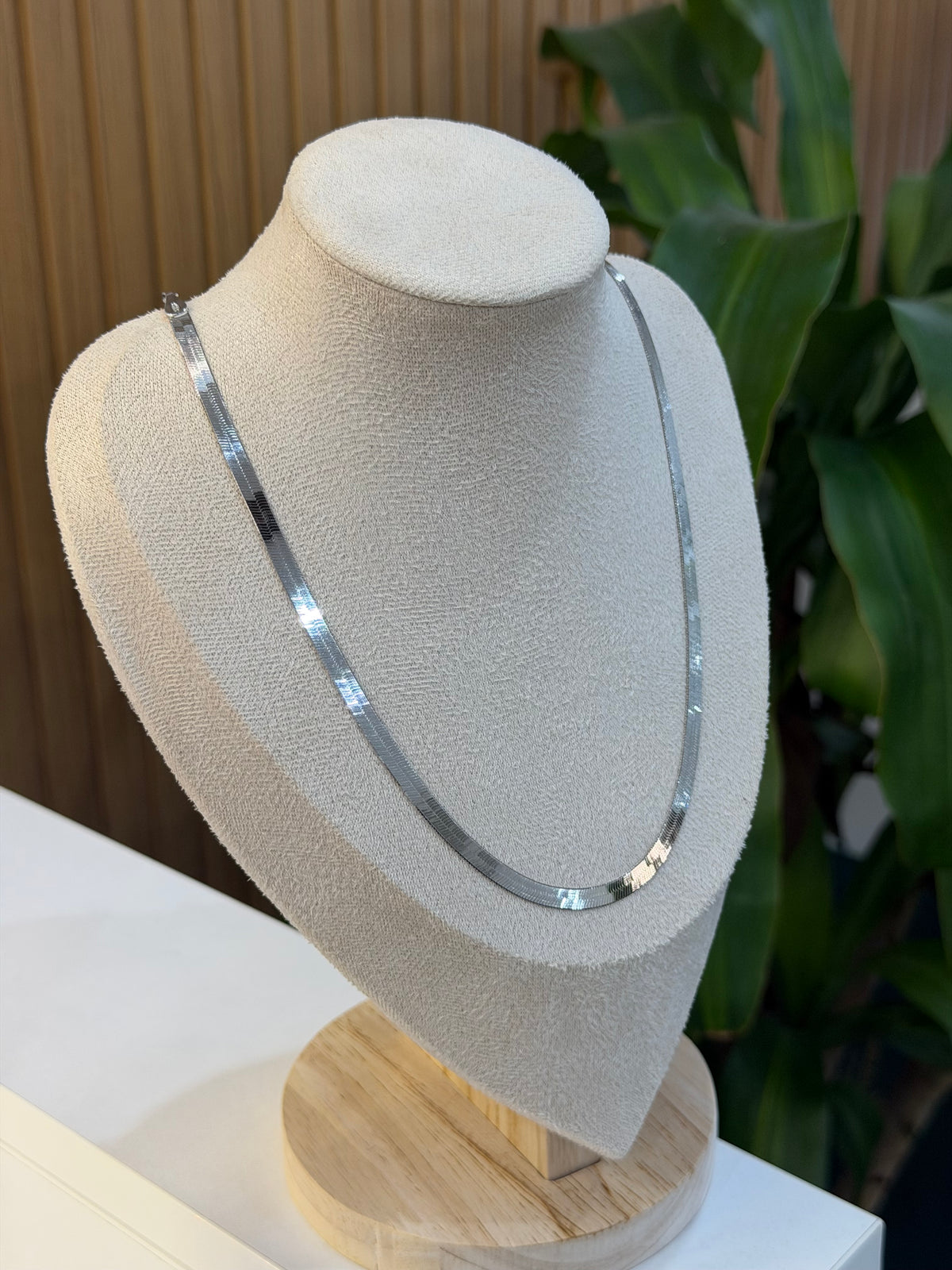 COLLANA PIATTINA ARGENTO 925