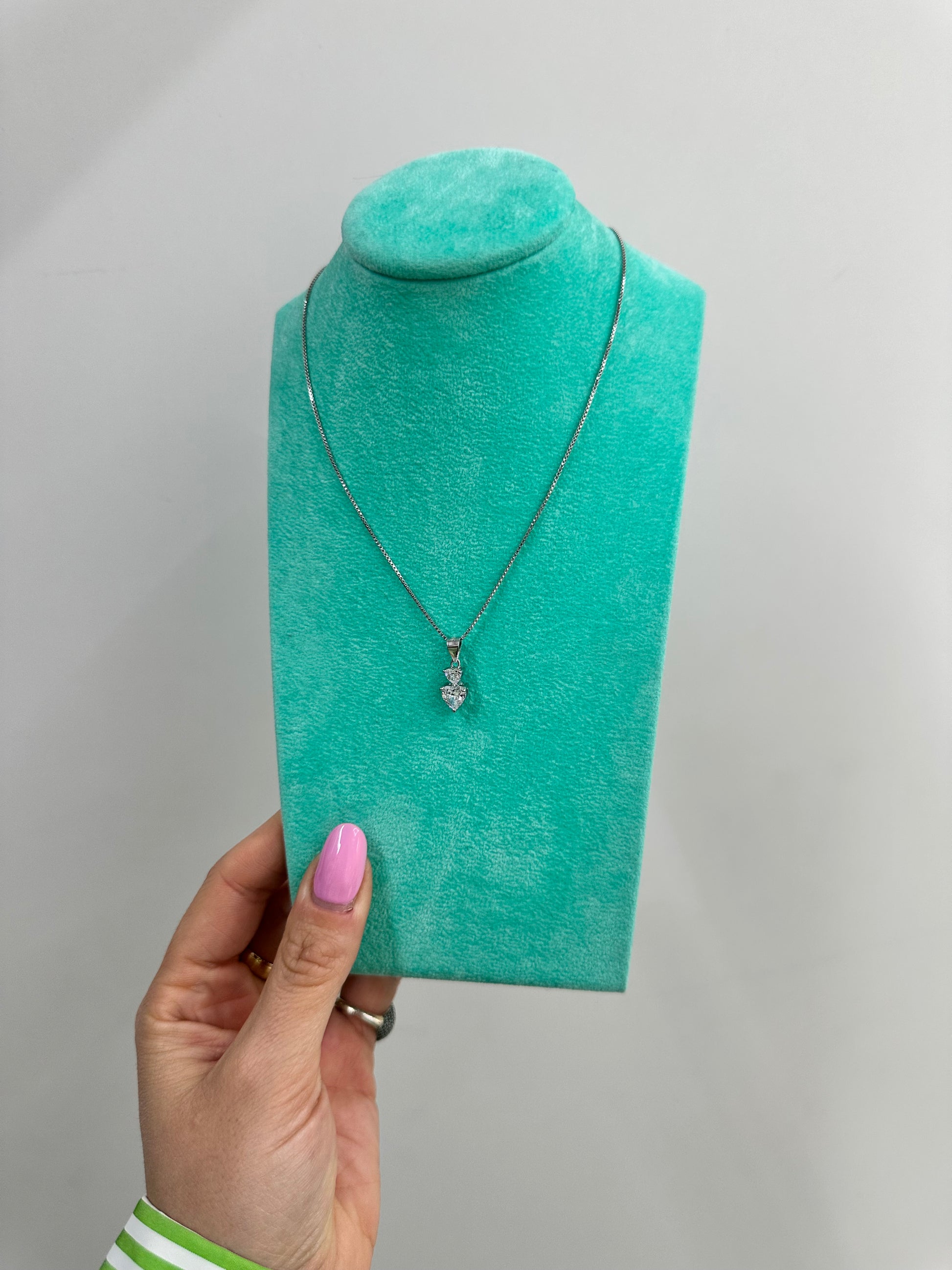COLLANA CUORICINI ARGENTO 925