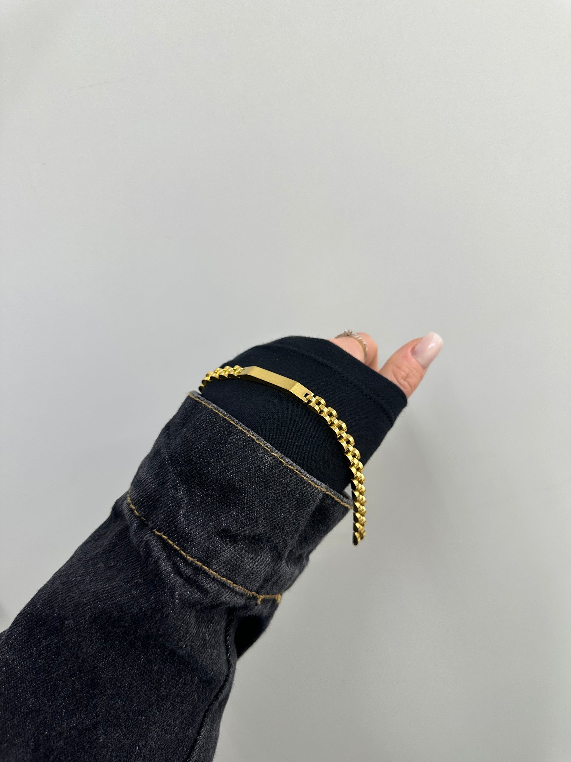 BRACCIALE ACCIAIO MAGLIA JUBILEE