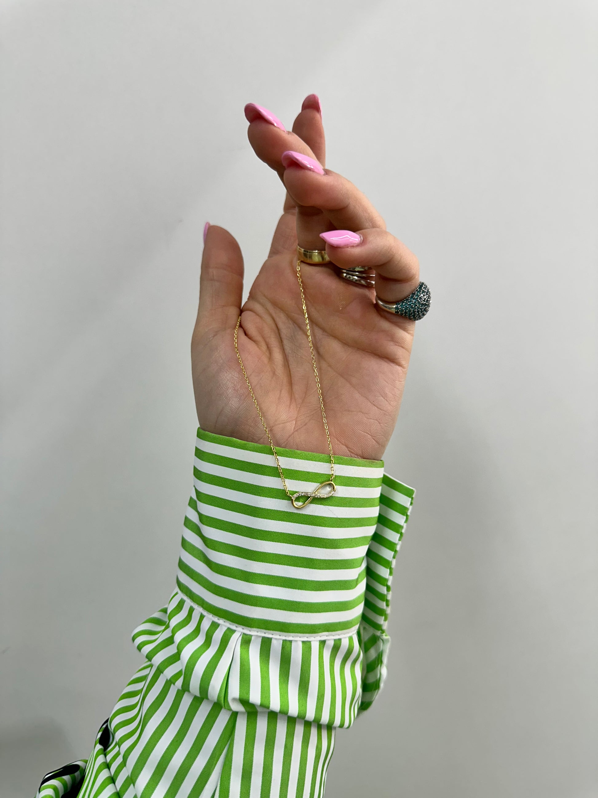 COLLANA INFINITO ARGENTO 925