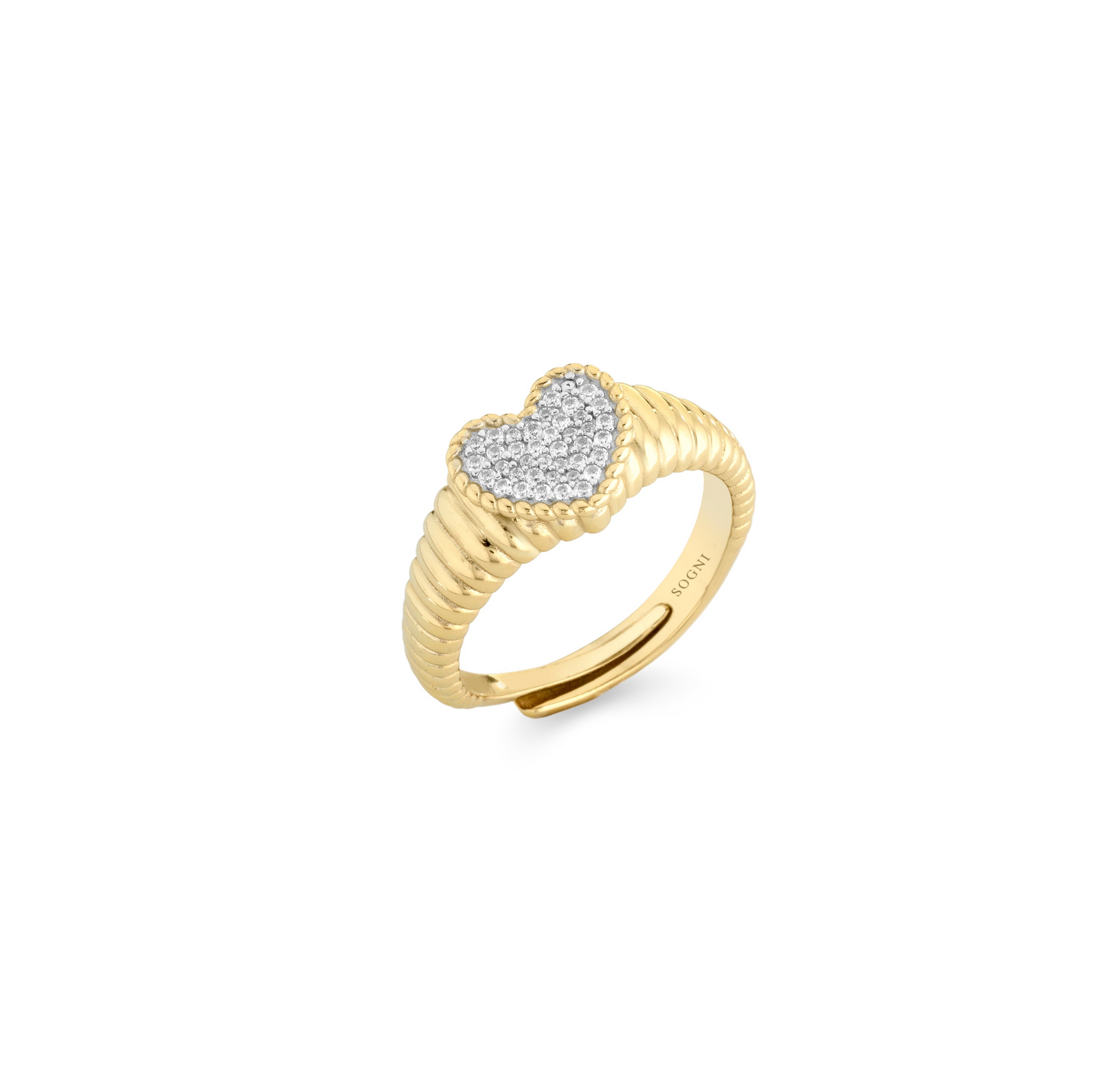 ANELLO CUORE ARGENTO 925 SOGNI