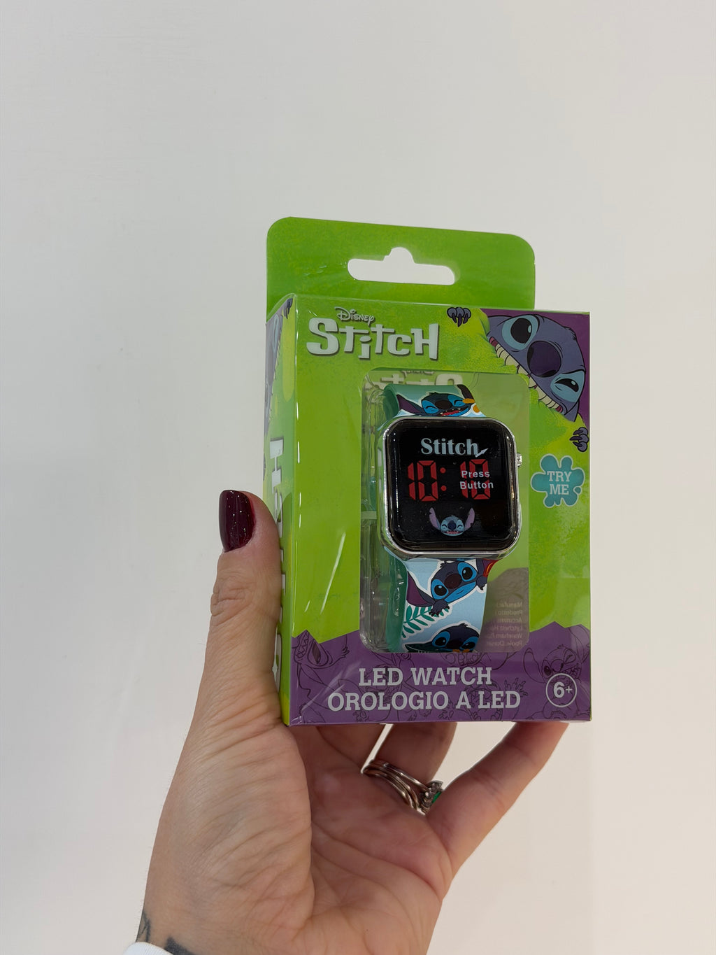 OROLOGIO STITCH DISNEY LED