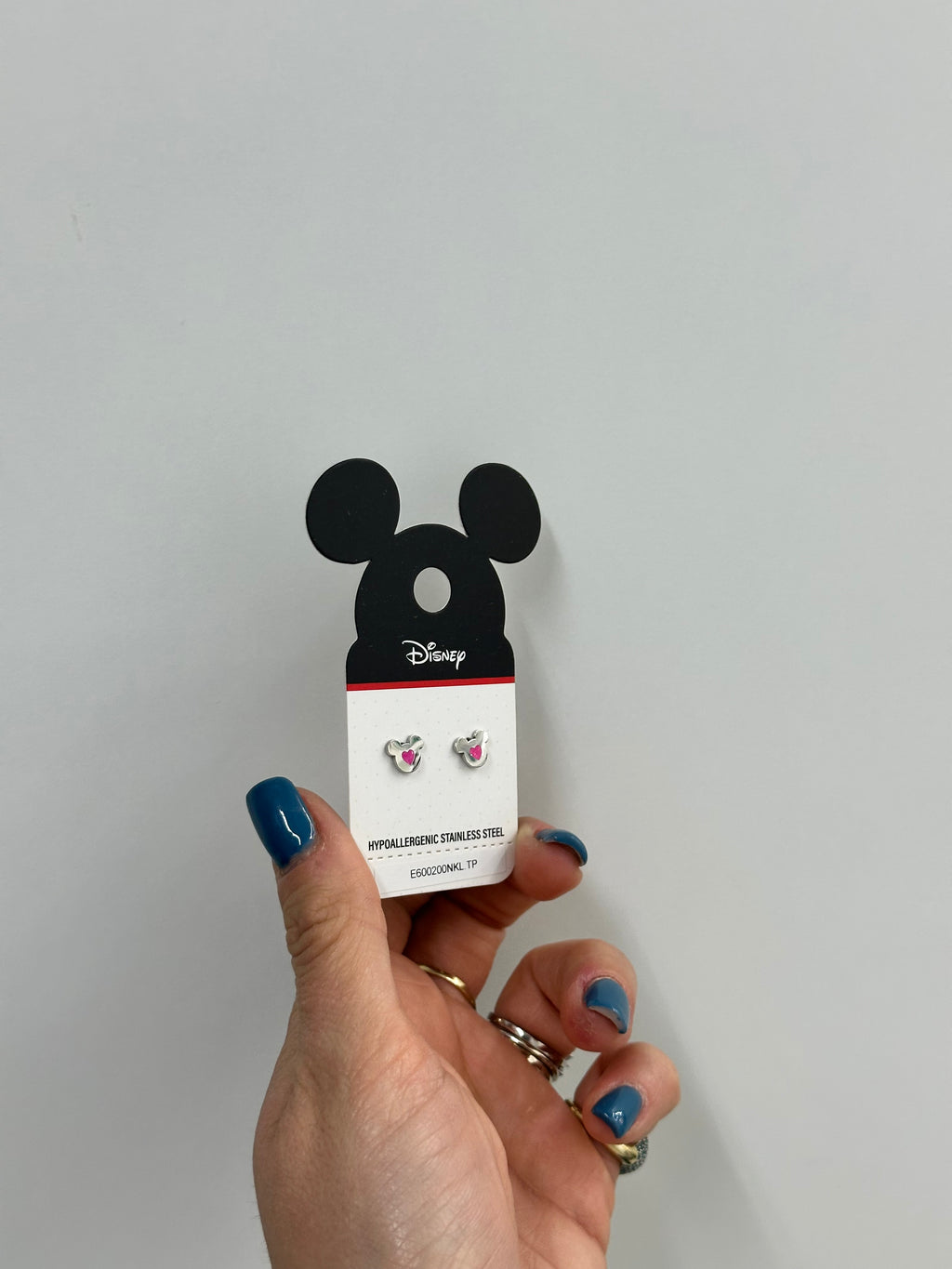 ORECCHINI DISNEY CUORE ROSA