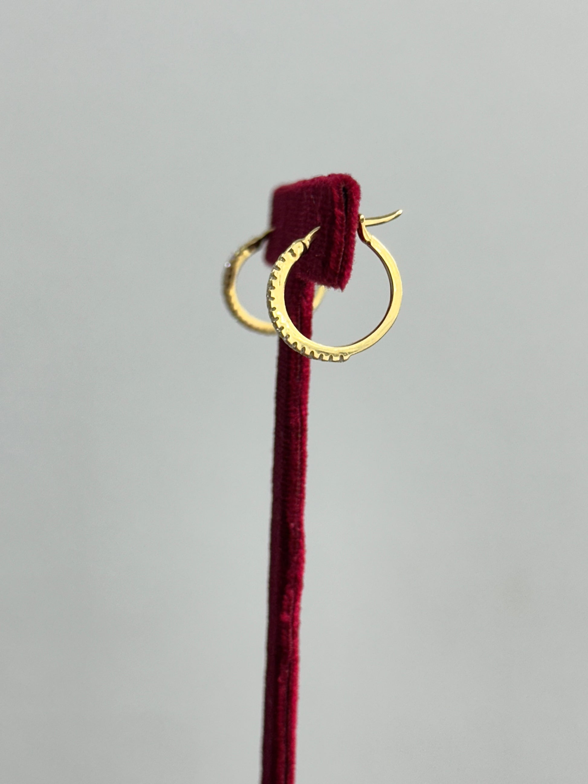 CERCHIETTI ZIRCONATI ORO 18KT