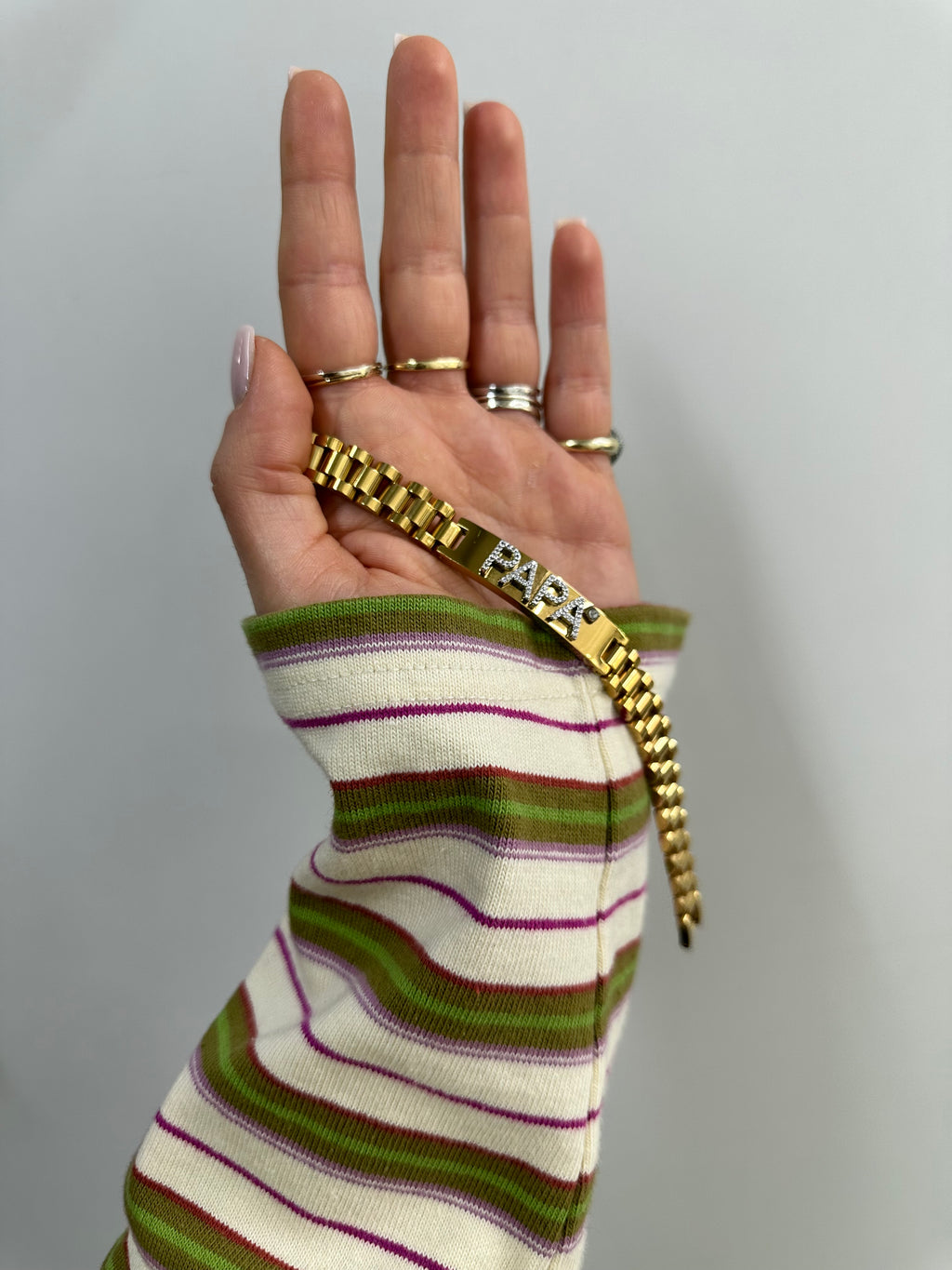 BRACCIALE GOLD PAPÁ