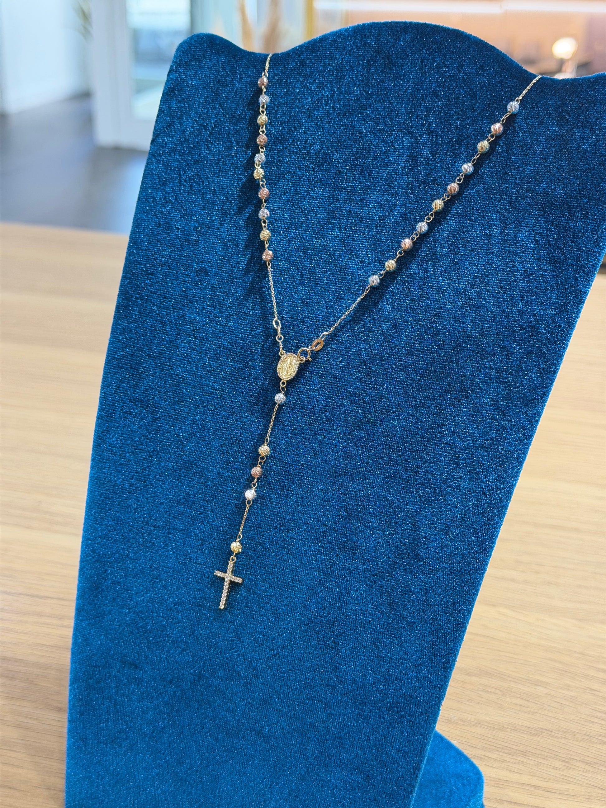 ROSARIO ORO 18KT 3 COLORI