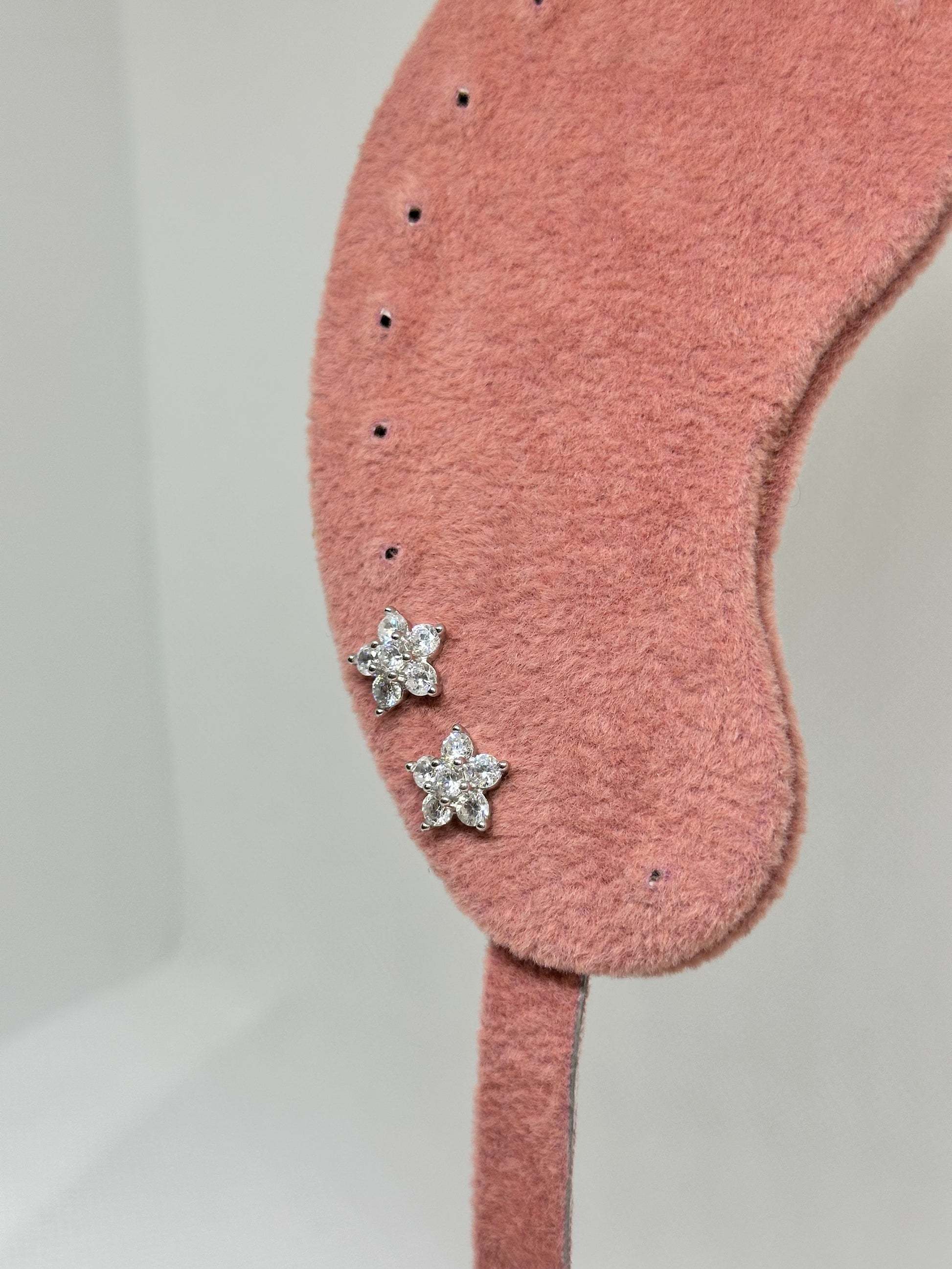 ORECCHINI FLOWERS ONE ARGENTO 925