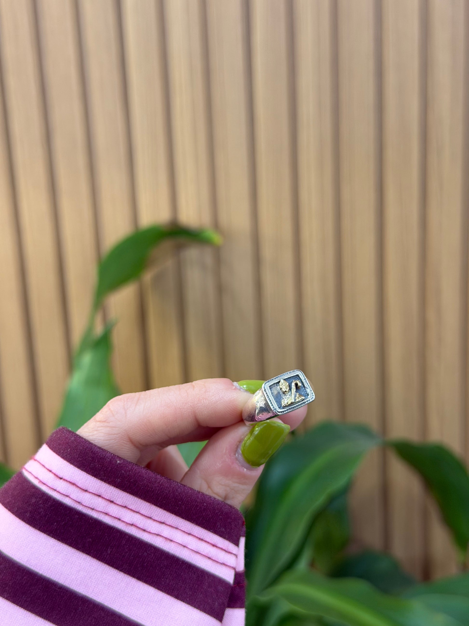 ANELLO SAN GENNARO SQUARE ARGENTO 925